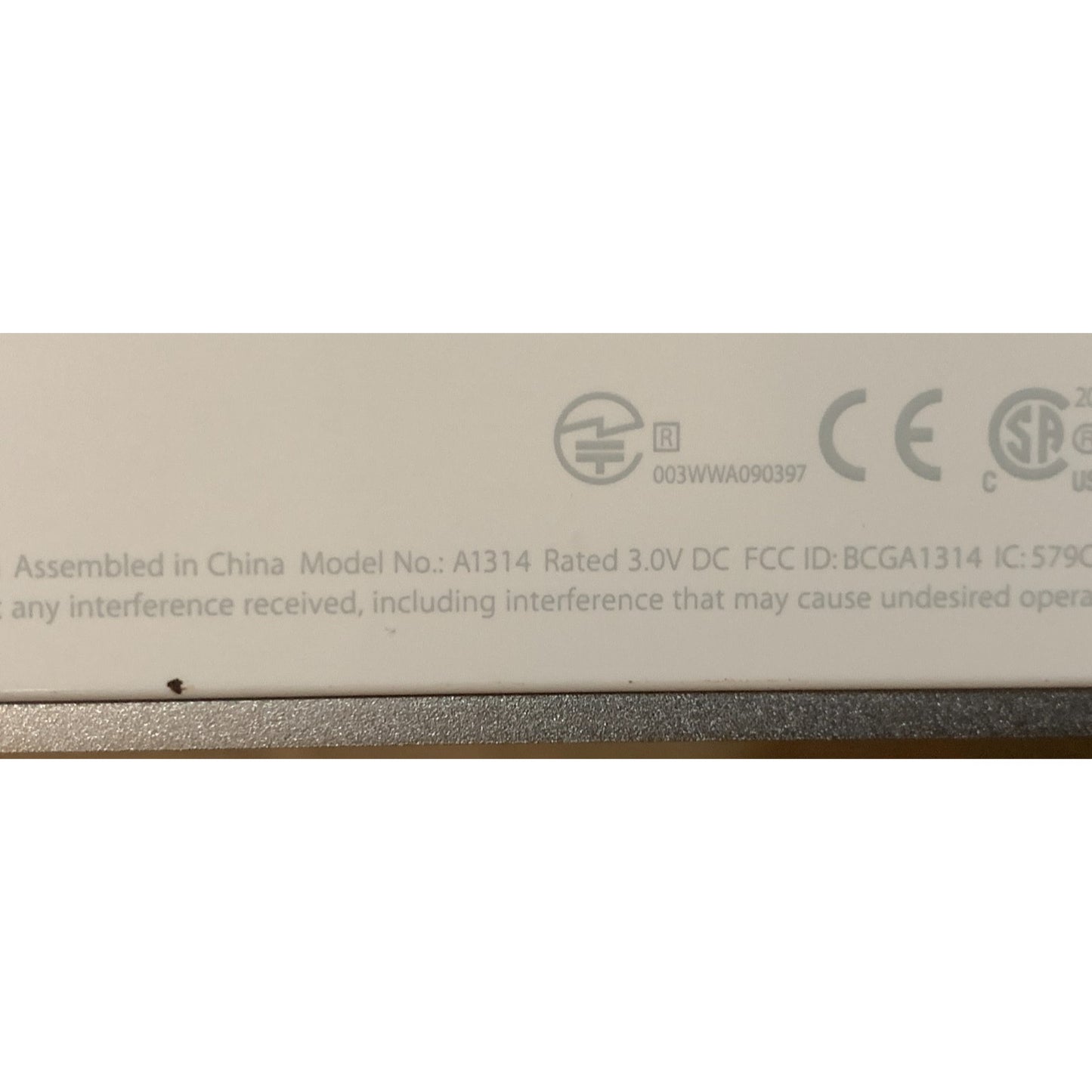 Apple A1314 Bluetooth Wireless Magic Keyboard