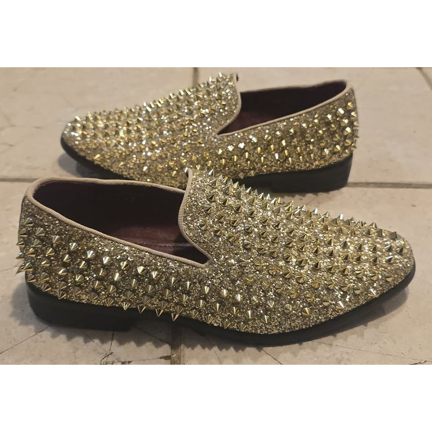Alberto Fellini Sparko Spiked Dress Shoes / 8.5M /