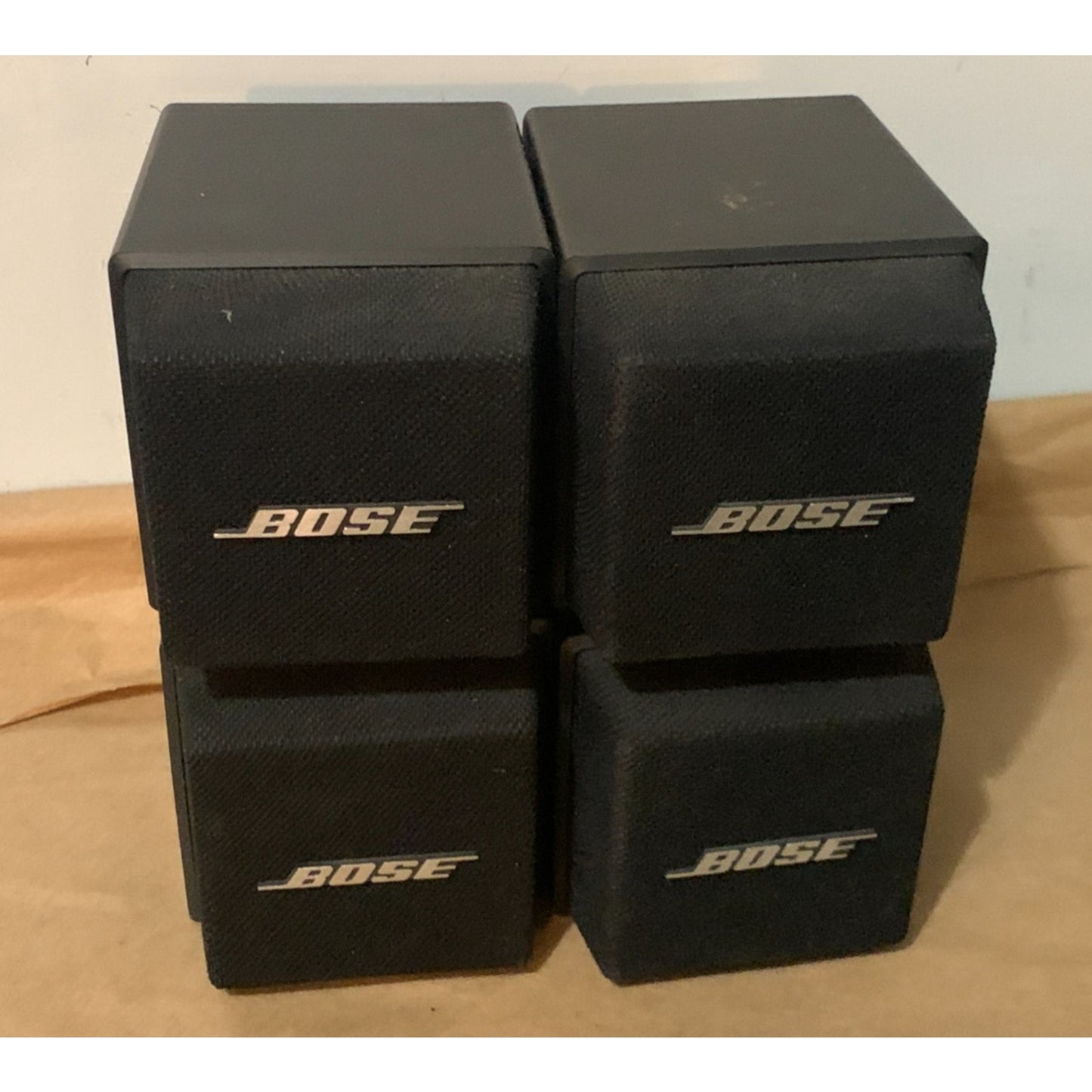 Bose AM-5 Acoustimass Double Cube System Direct Reflect Speakers Pair