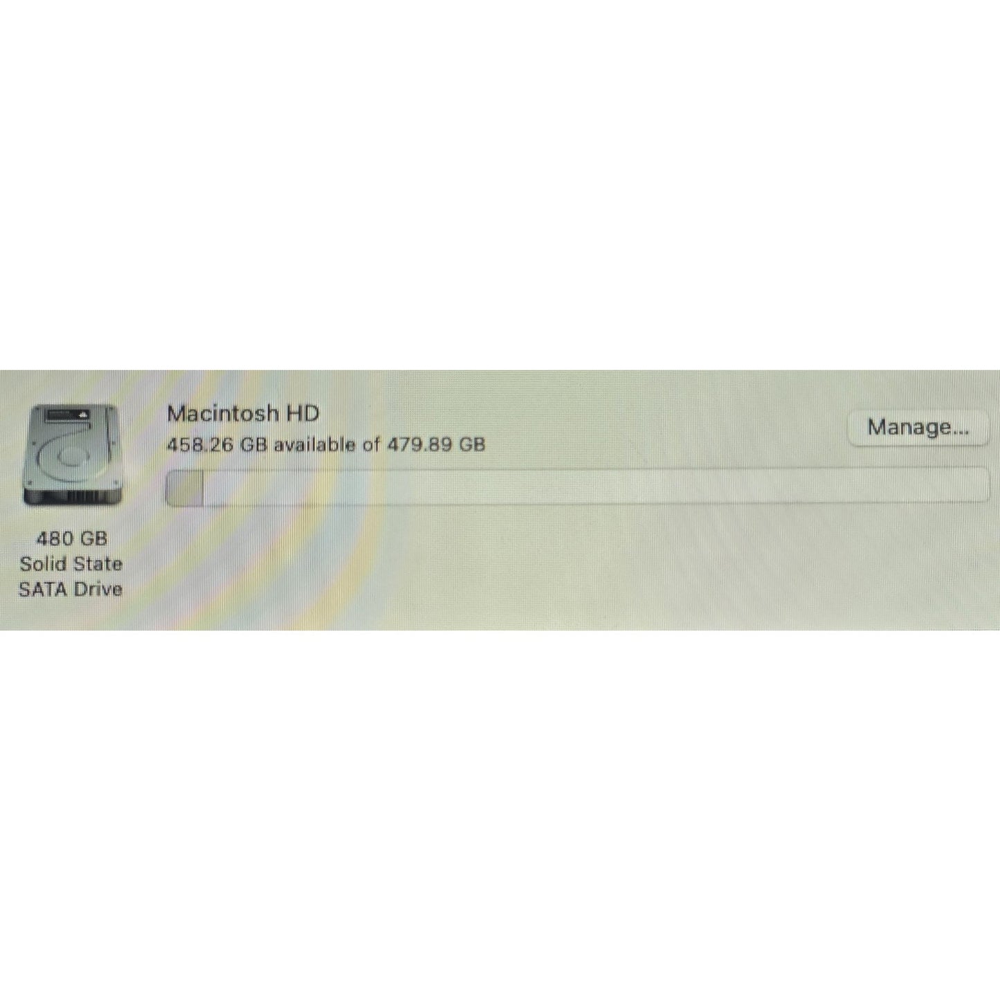 Apple A1311 iMac 2009 21.5" 2.5GHz Intel Core 2 Duo 16GB RAM 512GB SSD os12.7.4