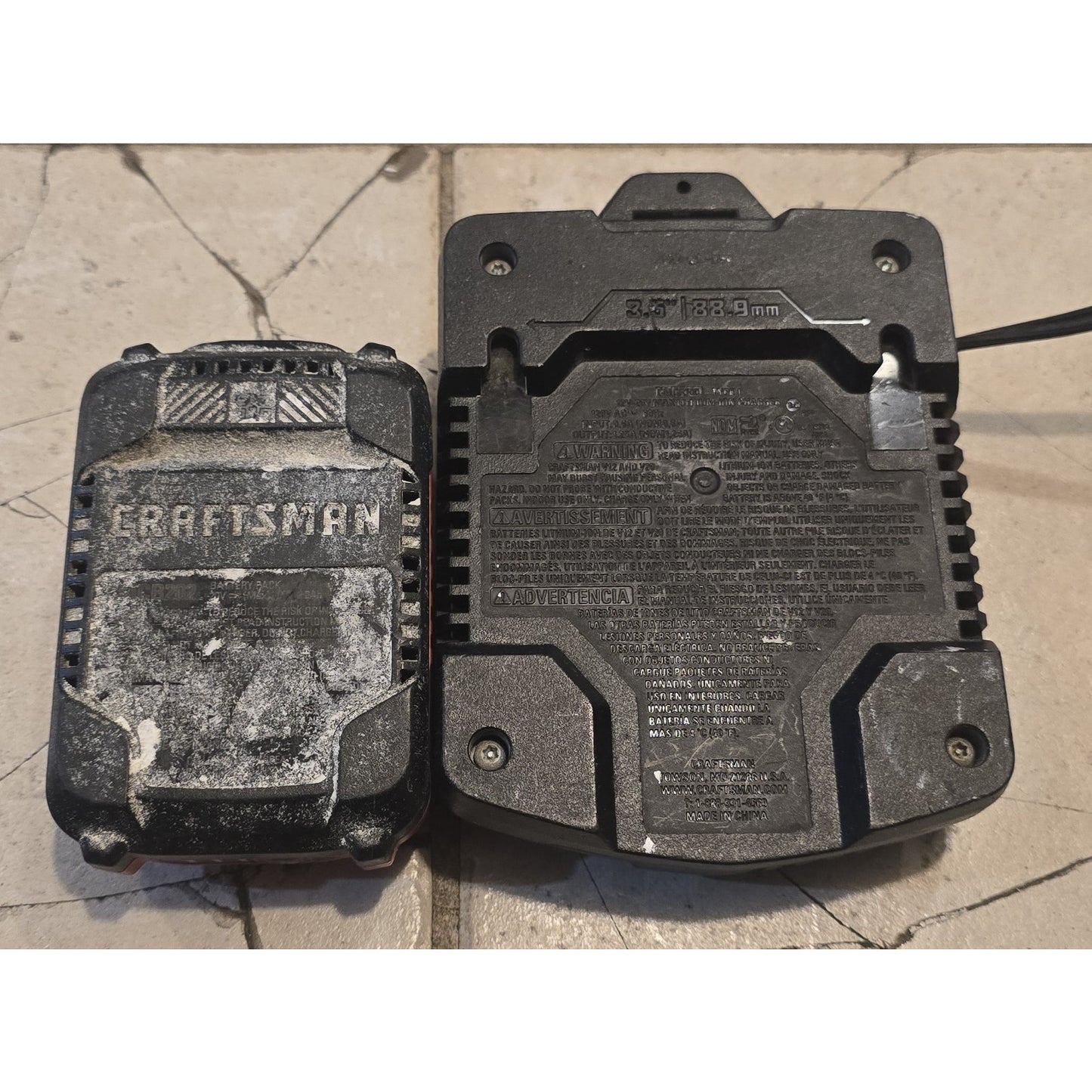 Craftsman 20V Battery & Charger / CMCB202 / CMC8100 /