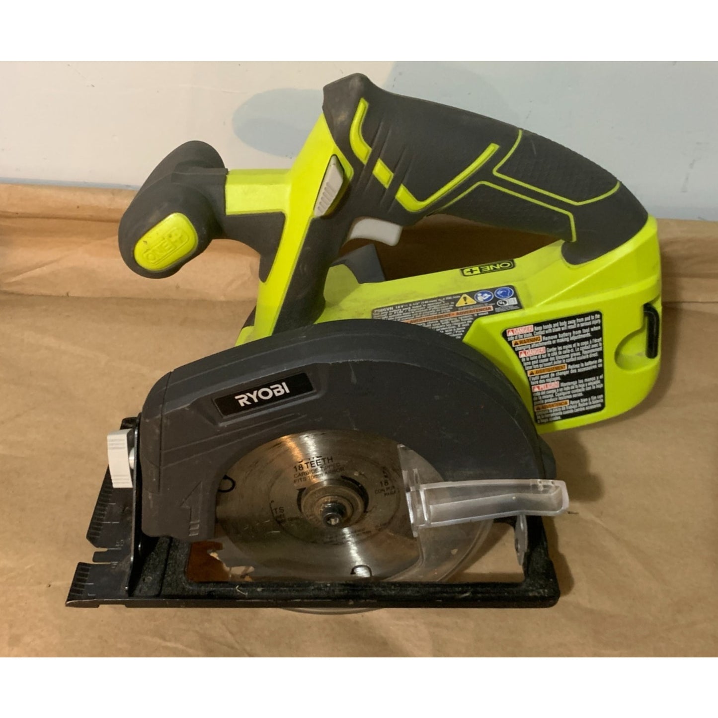 RYOBI ONE+ HP 18V Compact Brushless 6-1/2" Circular Saw (Tool Only) PSBCS01B