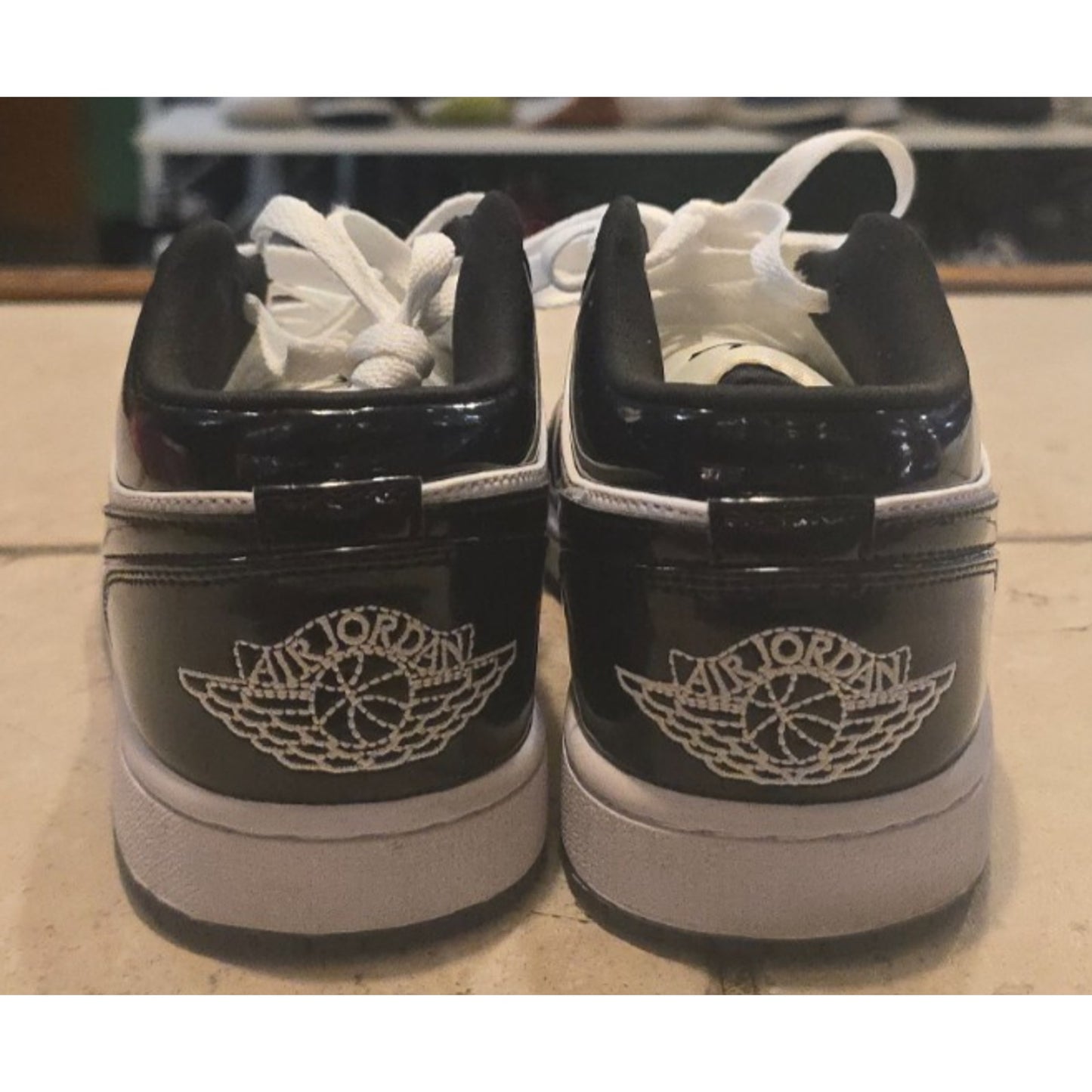 Nike Air Jordan 1 Low Concord White Black DV1309-100 Men's 7" Shoes