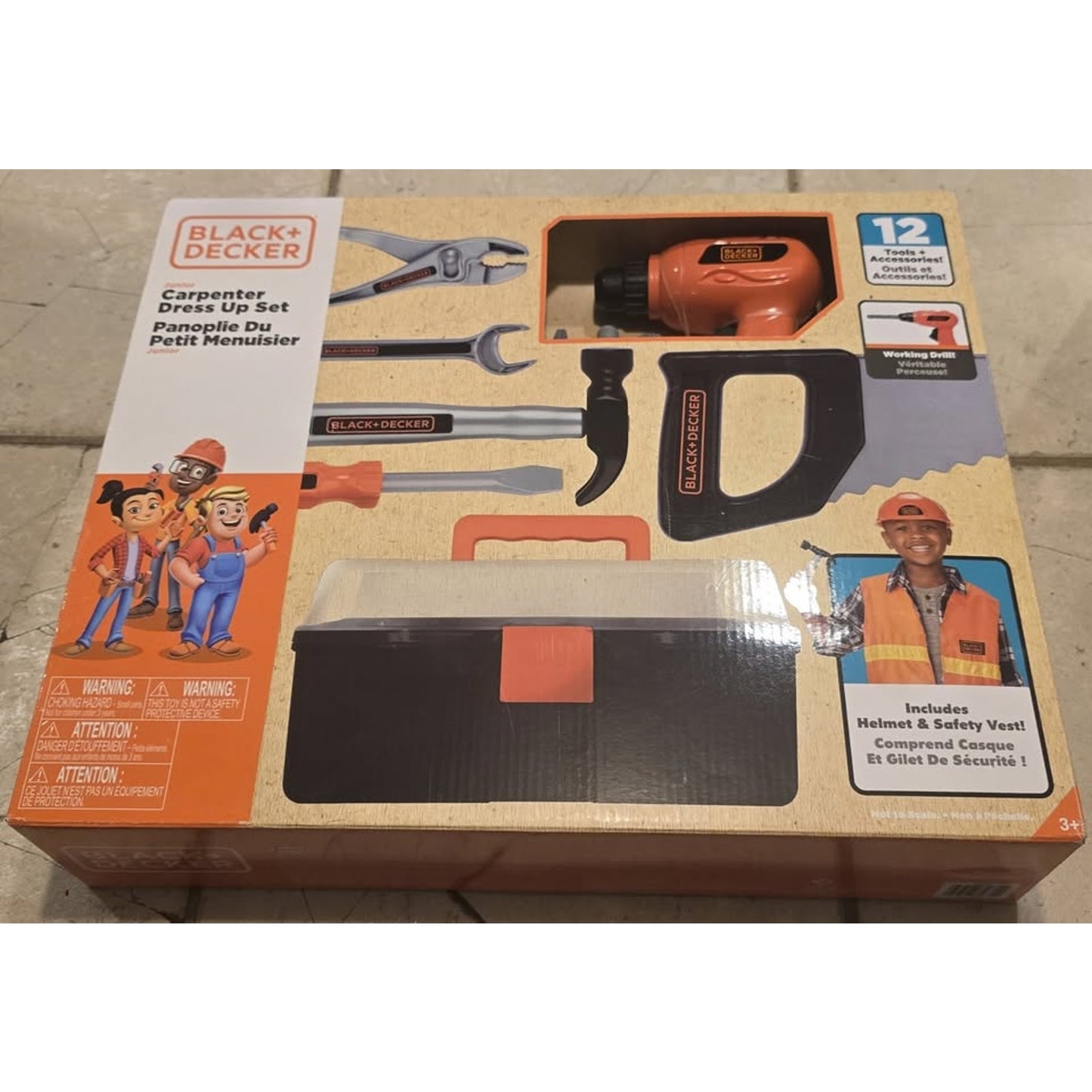 Black & Decker Junior Carpenter Dress Up Set