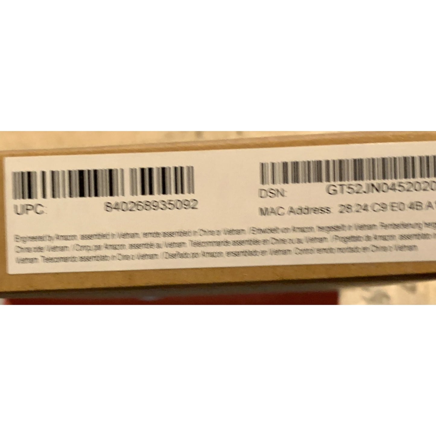 2024 Amazon Fire TV Stick 4K HDR Streaming Media Player Wi-Fi 6