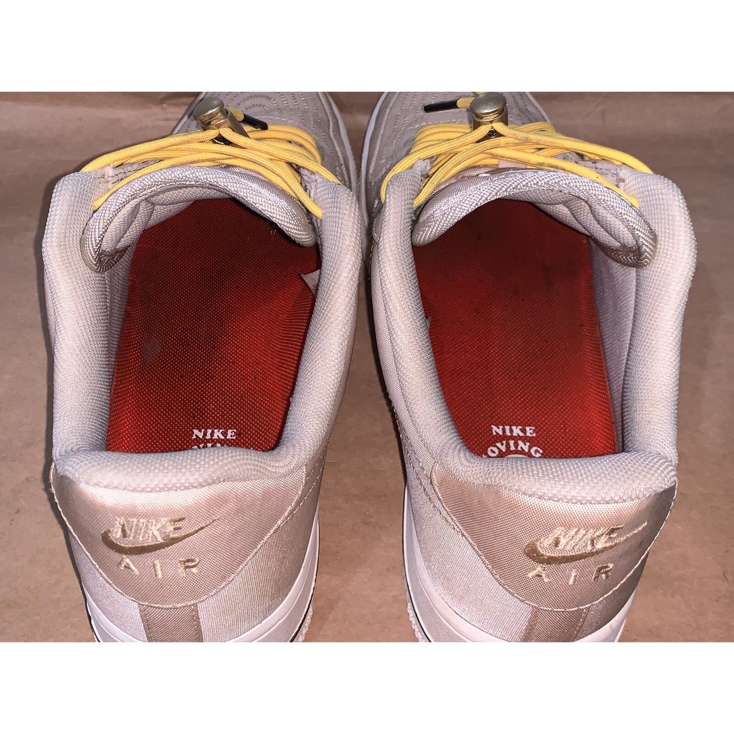 Nike Air Force 1 '07 LV8 Men's Size 10 Moving Company Beige Shoes DV0794-100