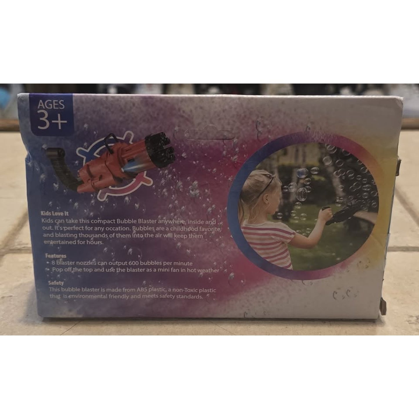 Gatling LED Bubble Blaster