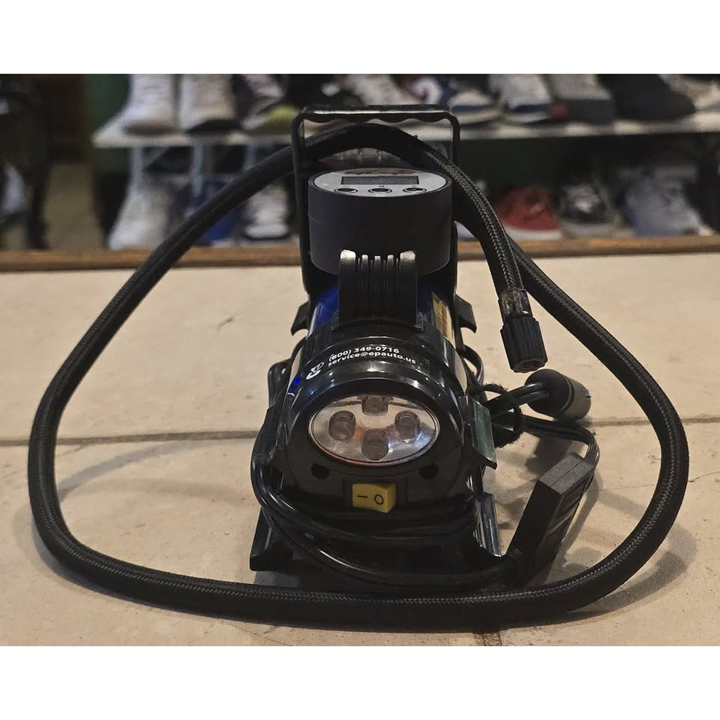 EPAUTO 12V DC Portable Air Compressor Pump