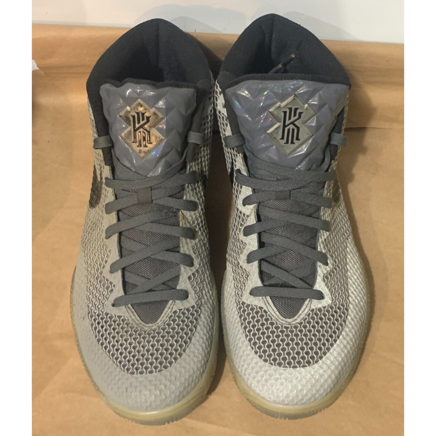 Nike Kyrie 1 All Star Dark Grey Pure Platinum 742547-090 Mens Size 11.5