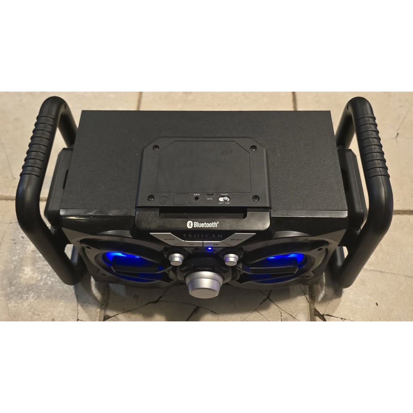 Proscan Portable Bluetooth FM Radio Speaker / PSP333_FD-CS1 /