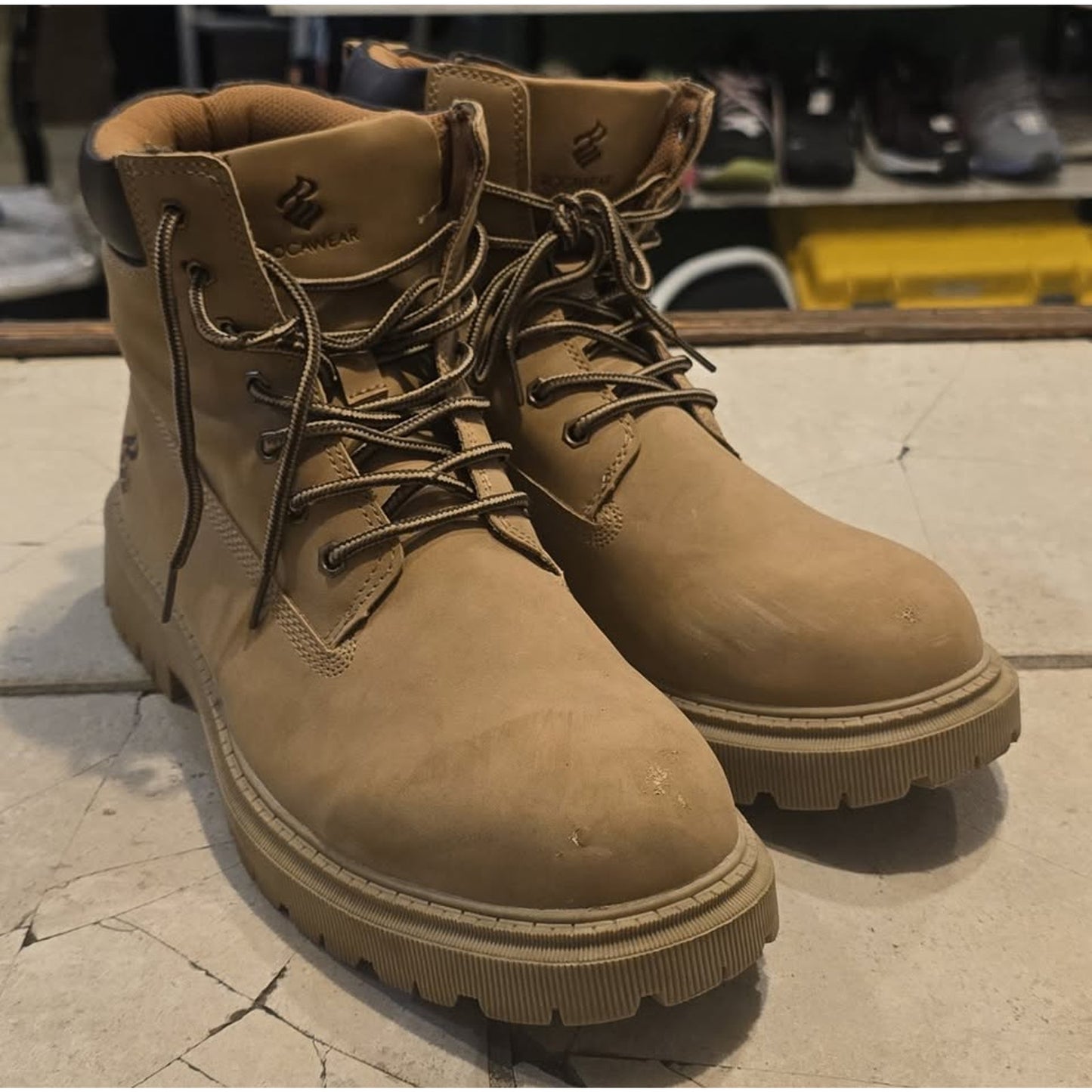 Rocawear Mens 11" Work Style Boots