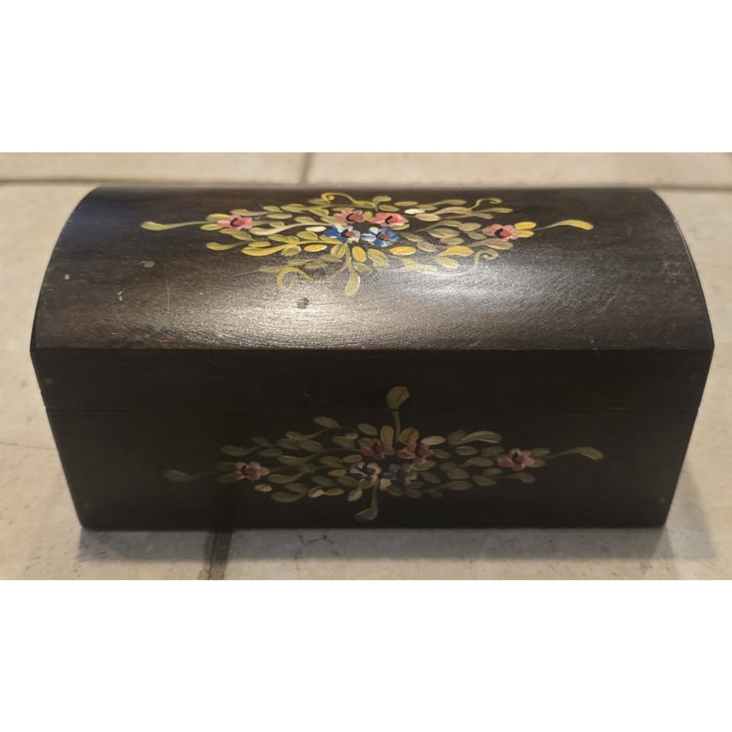 Vintage Hand Painted Box