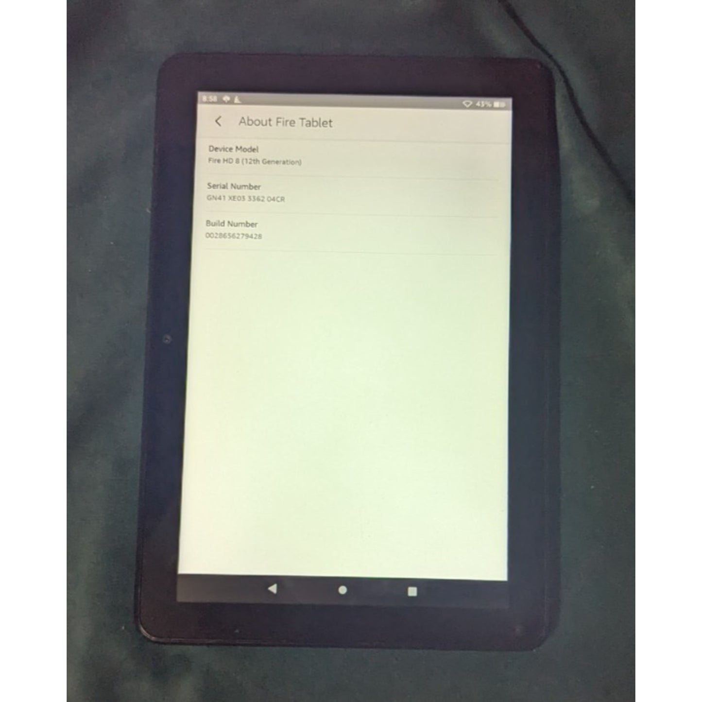 Amazon Fire HD 8 (12th Gen) R2SP8T