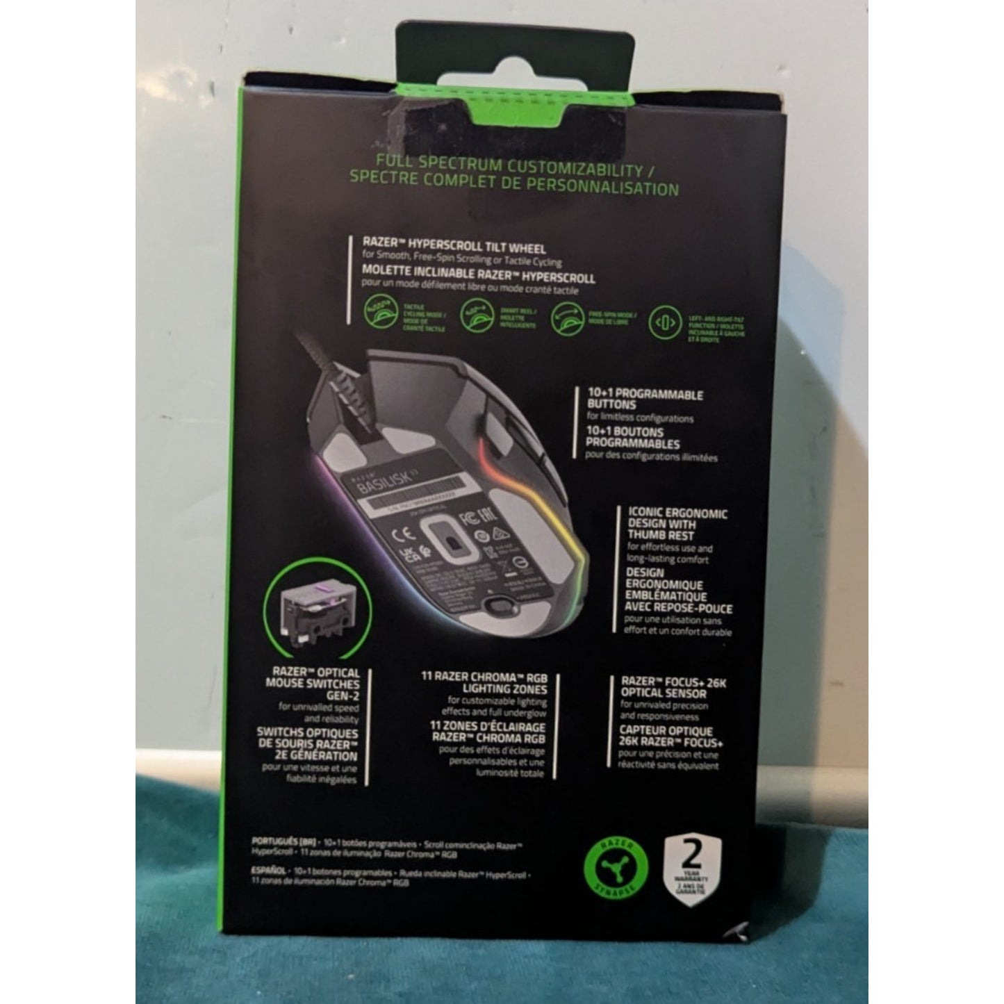 Razer Basilisk V3 Gaming Mouse