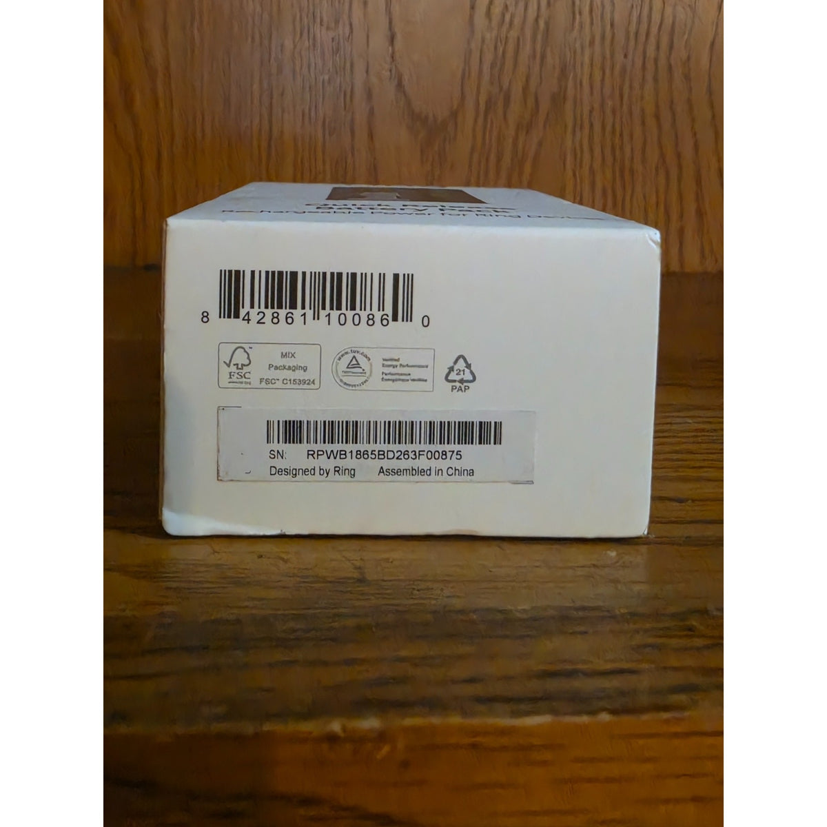 Ring Video Doorbell Quick Release Rechargeable Battery Pack *BRAND NEW*