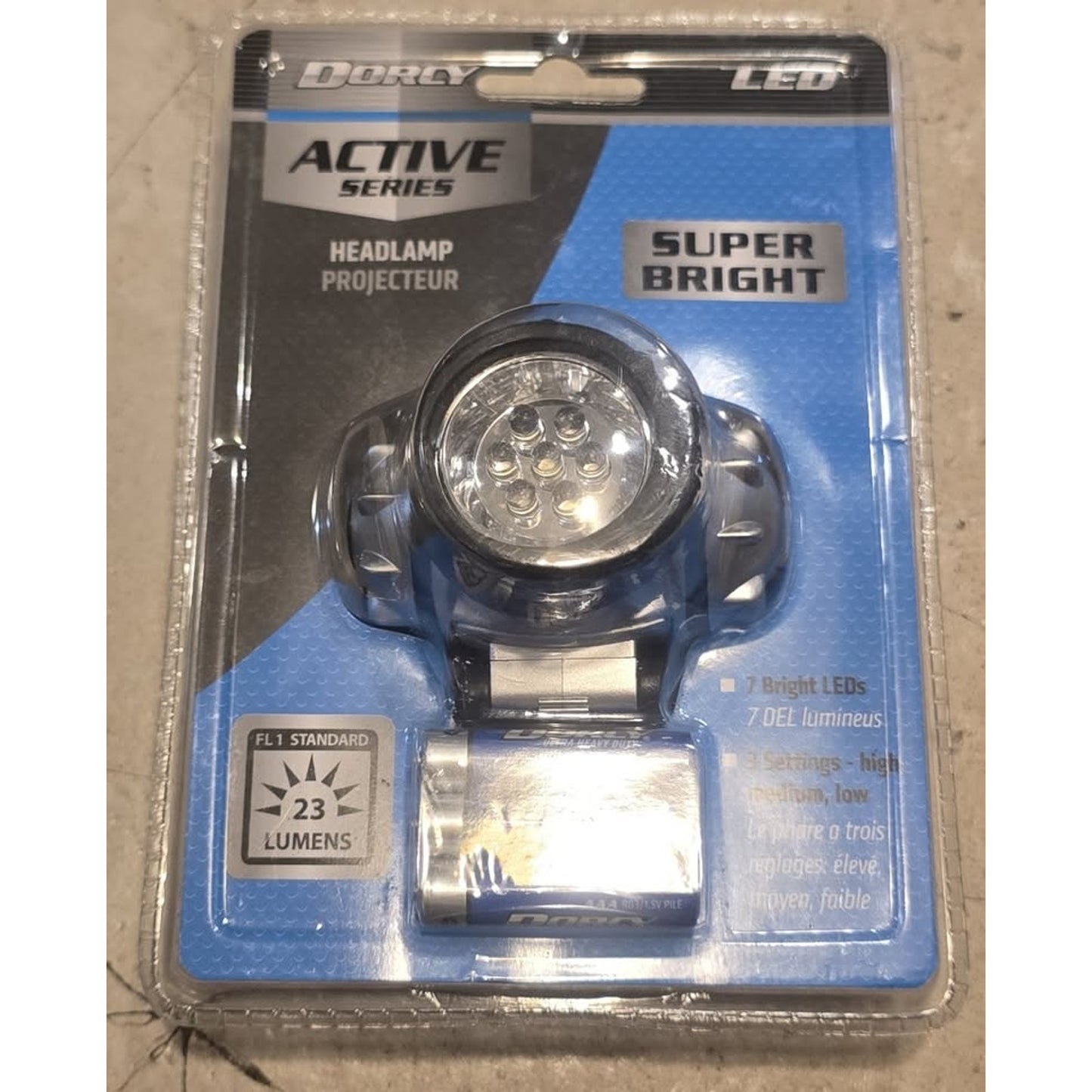 Dorcy Bright Light Head Lamp / 41-2288 /