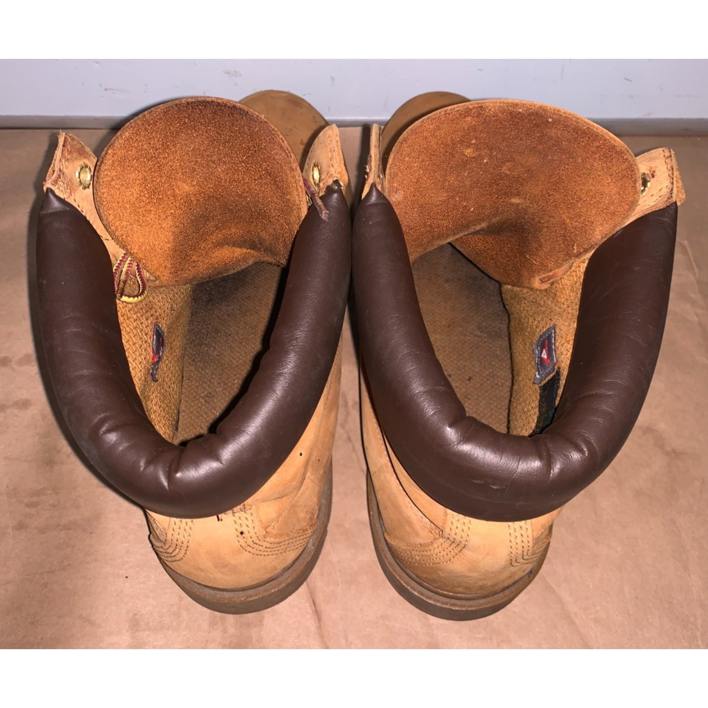 Size 12 Classic 6 Inch Waterproof Round Toe Lace Up Boots