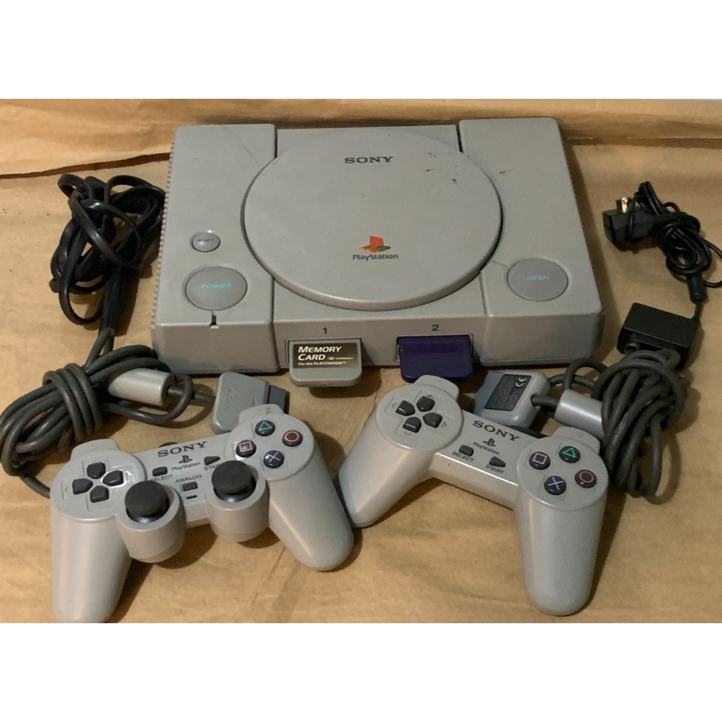 Sony PlayStation 1 PS1 SCPH-1001 Console Audiophile RCA Out