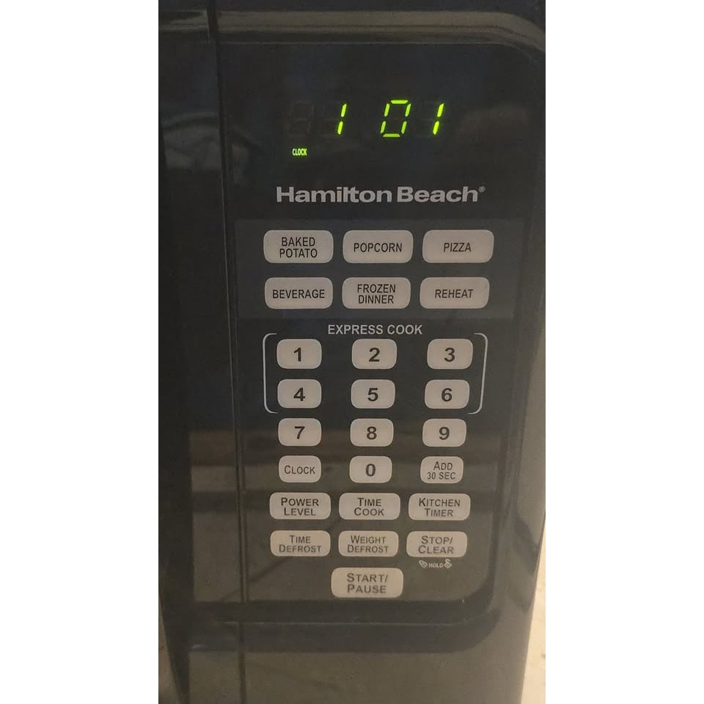 Hamilton Beach 1.1 Cu Ft Countertop Microwave / P100M80ALS3B /