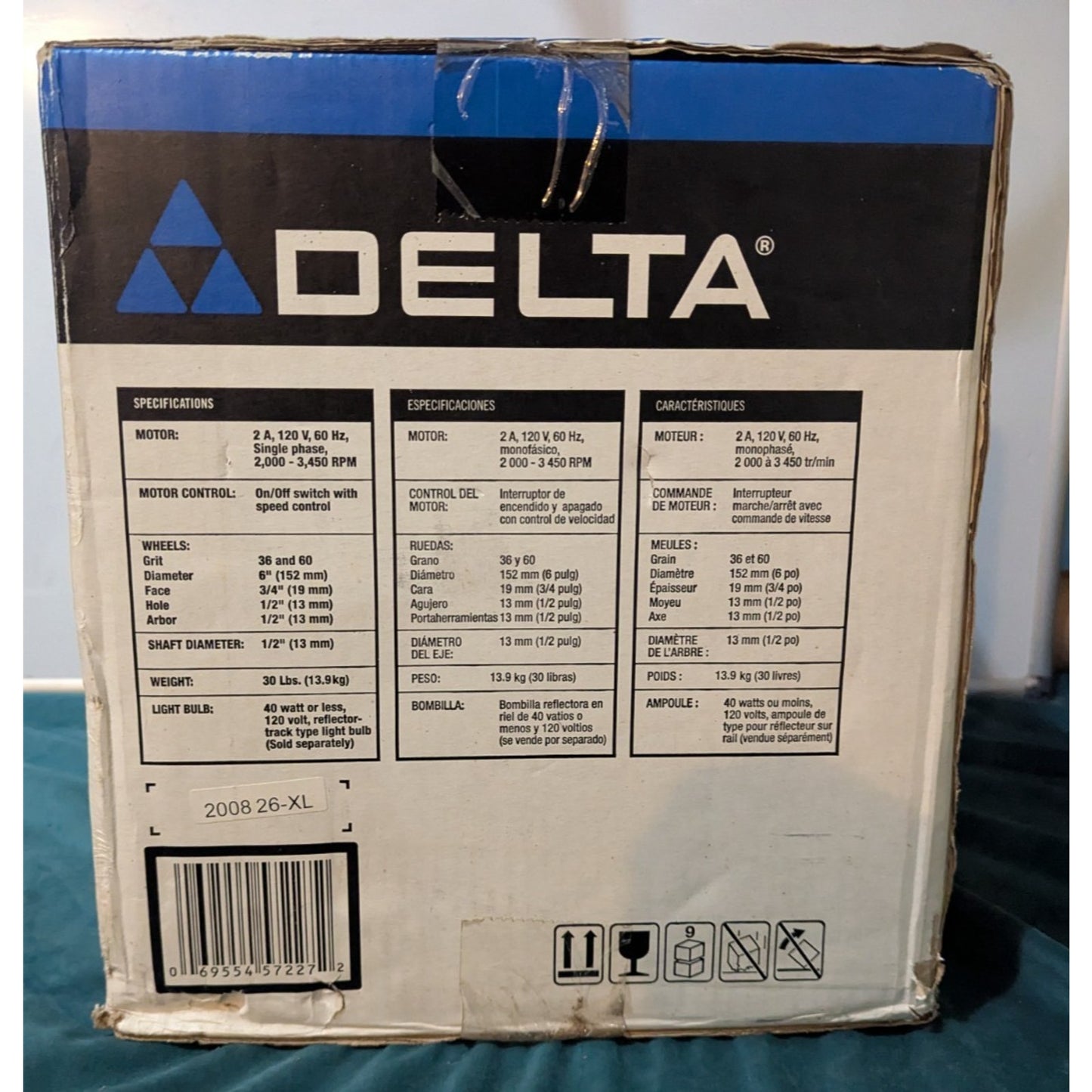 Delta 6 Variable Speed Grinder