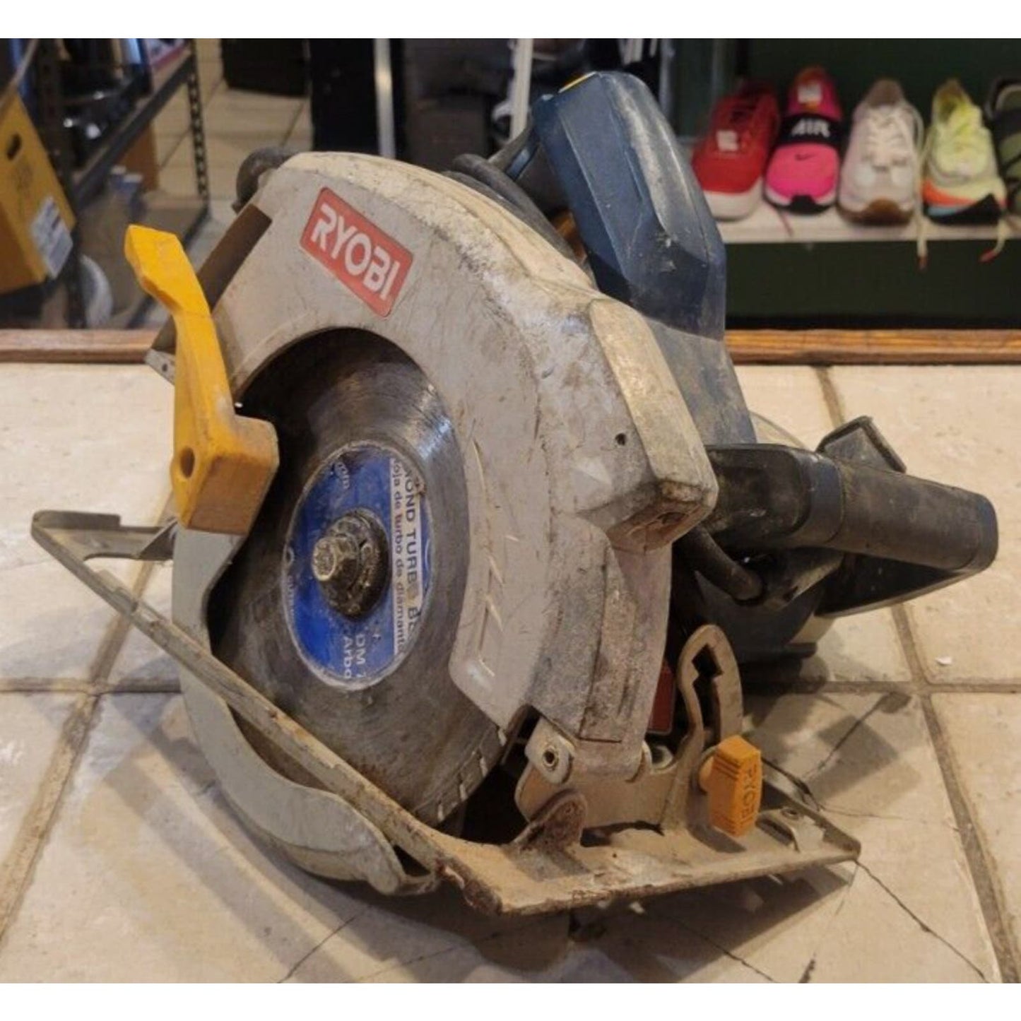 RYOBI Corded Laser Circular Saw CSB142LZ