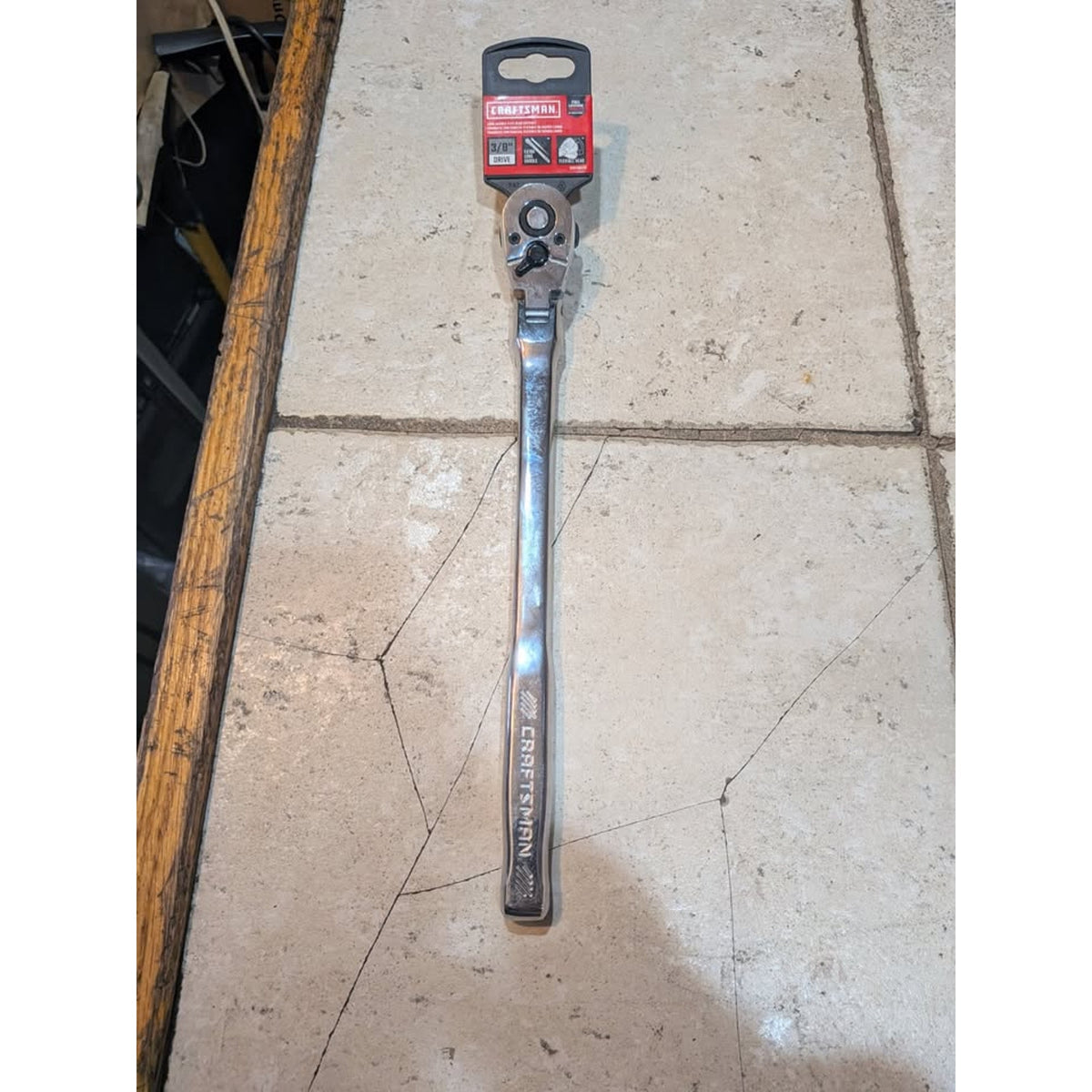 CRAFTSMAN Long Handle Flex Head Ratchet / 3/8" Drive /CMMT99426