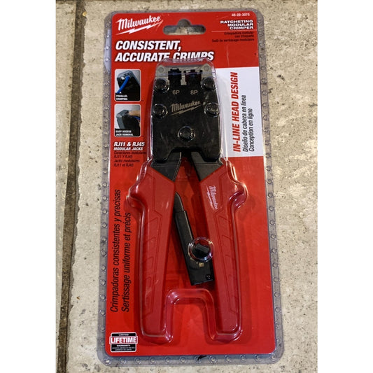*NEW* Milwaukee Ratcheting Modular Crimper, 48-22-3075
