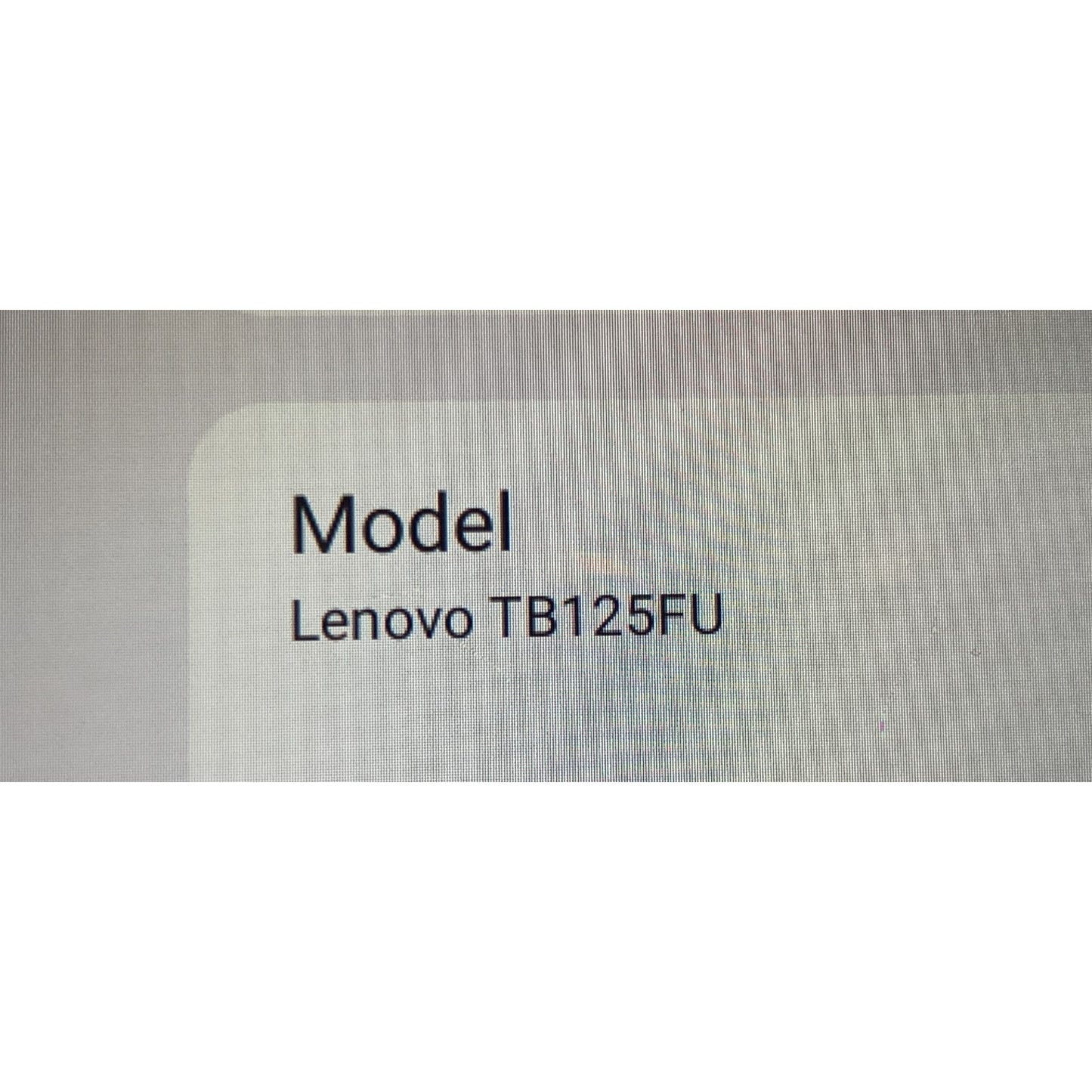 Lenovo Tab M10 Plus 3rd Gen 3GB 32GB SSD TB125FU