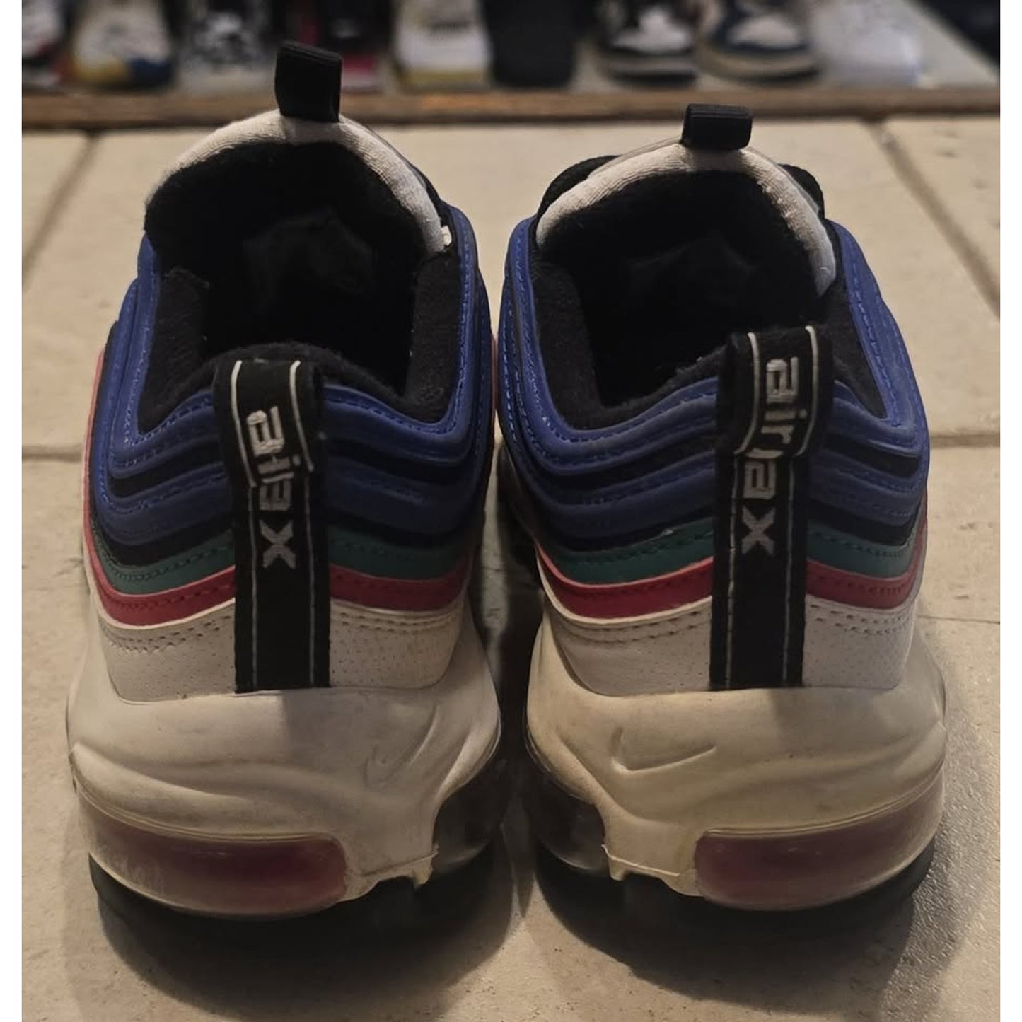 Nike Air Max 97 White Multicolor (GS) / 3.5Y / CW7013-100 /