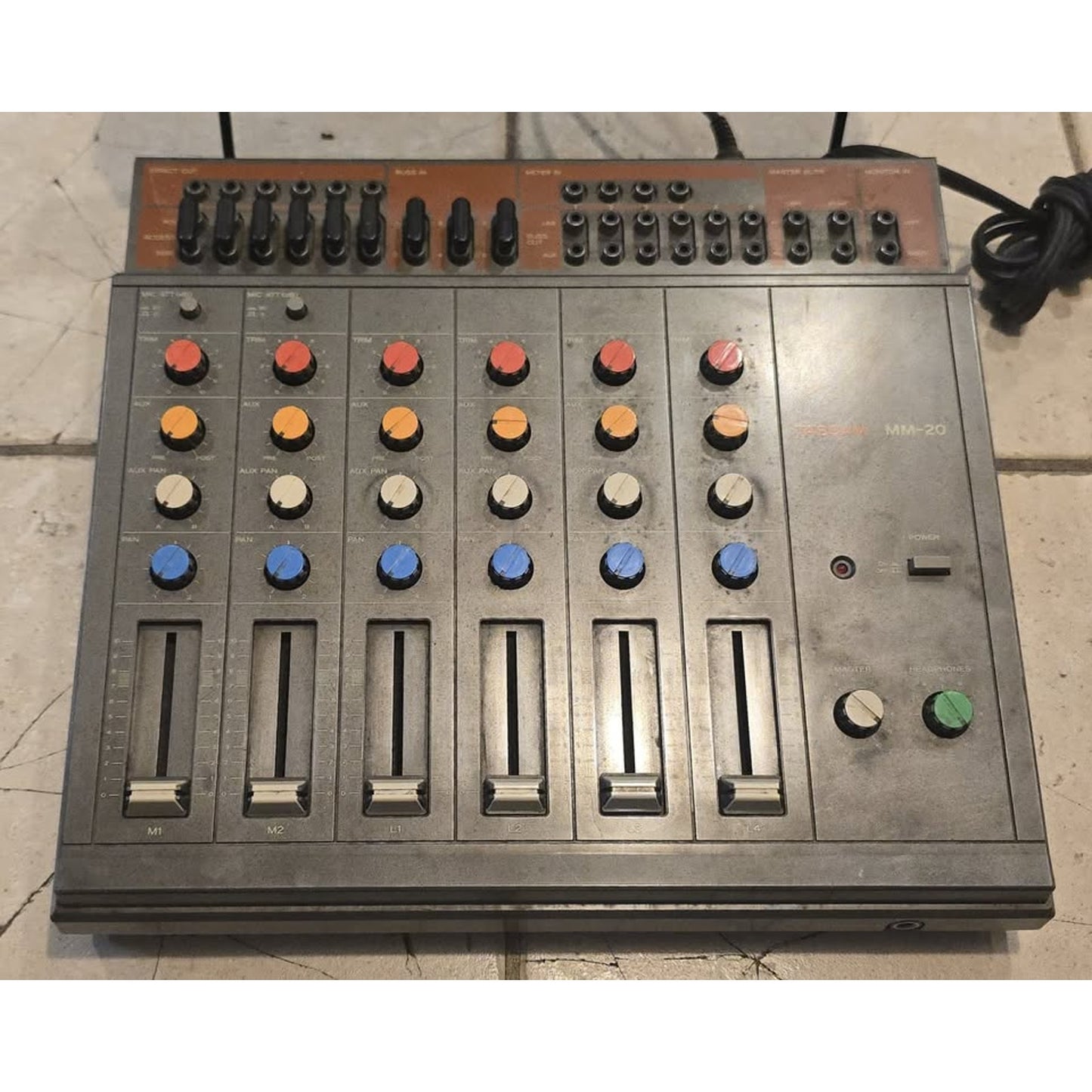 Tascam MM-20 Stereo Mixer System w/ PE-20 / EX-20