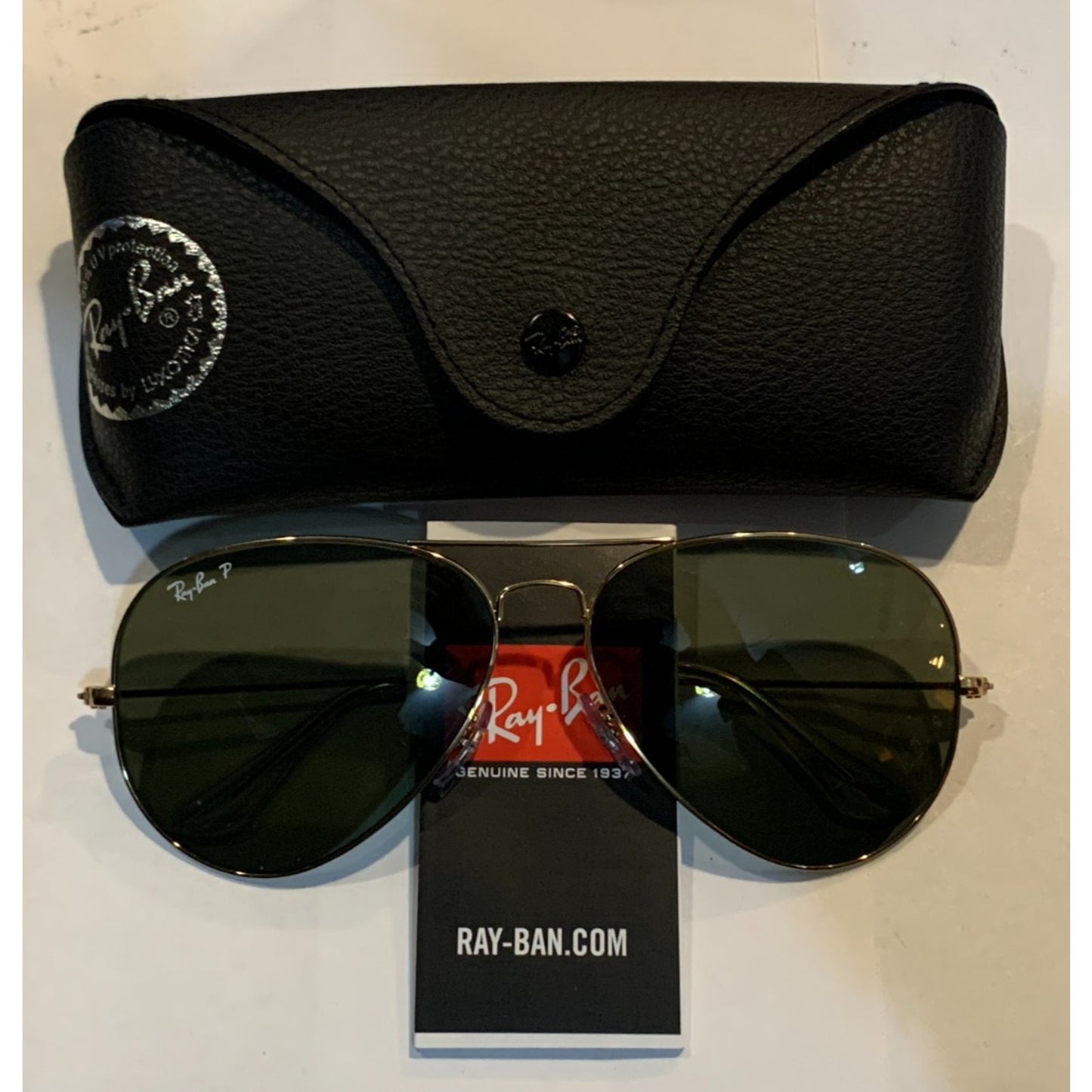 Ray Ban Aviator RB3025 Sunglasses,Gray Gradient Lenses,Unisex.
