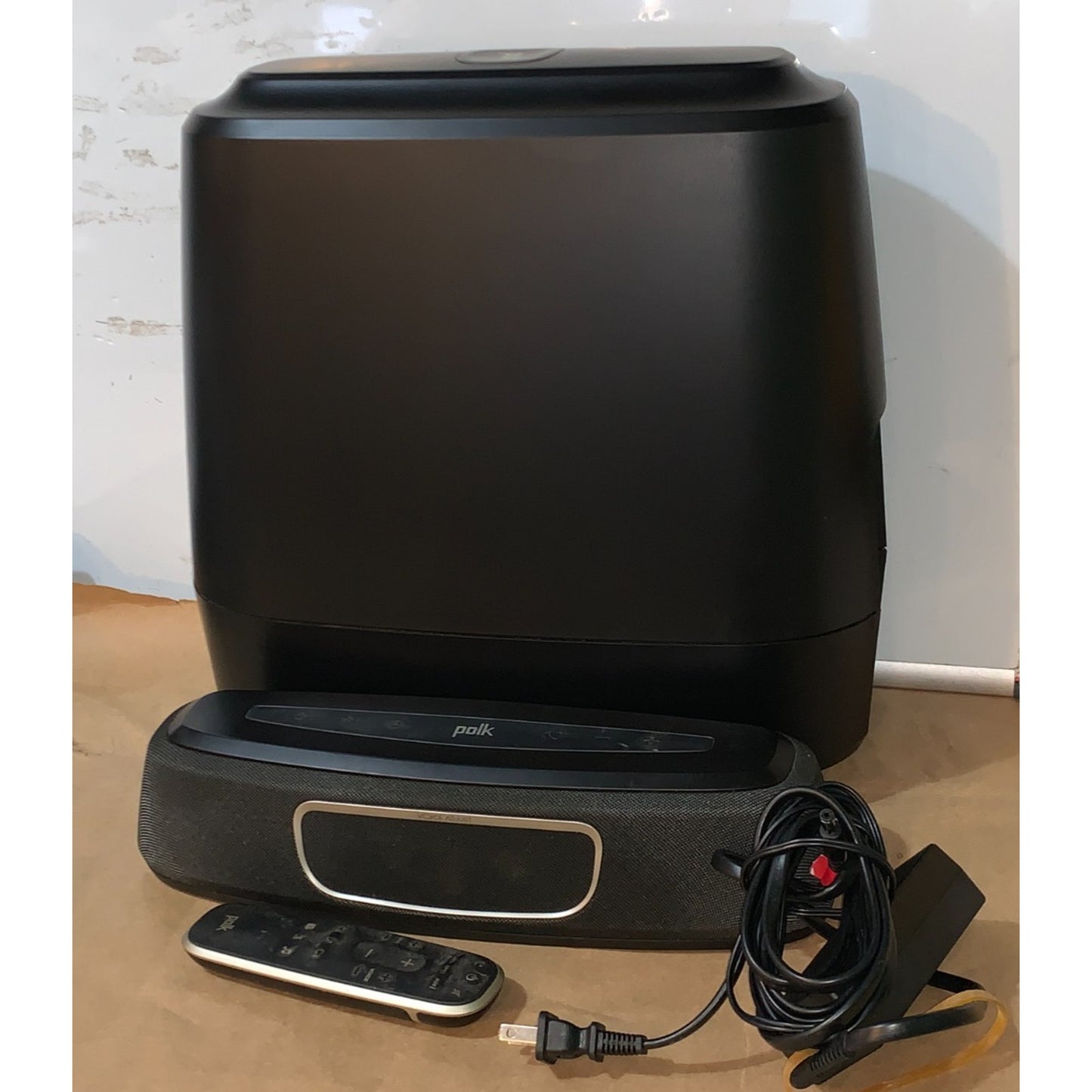 Polk MagniFi Mini Home Theater Soundbar Bluetooth Speaker Subwoofer Remote WORKS