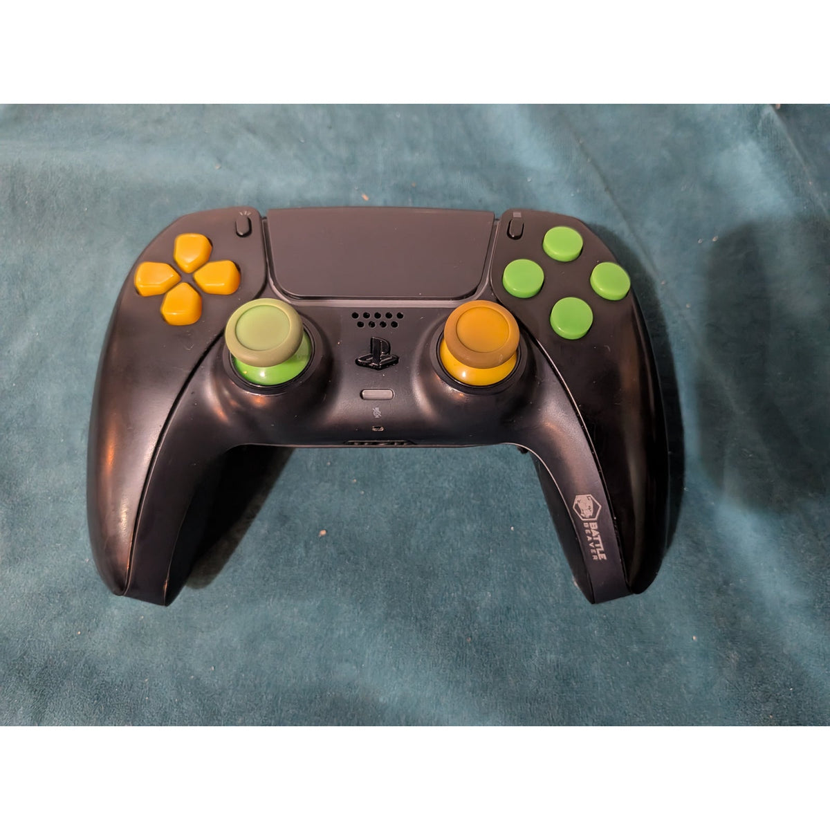 Controller for PS5 / Orange-Green-Black