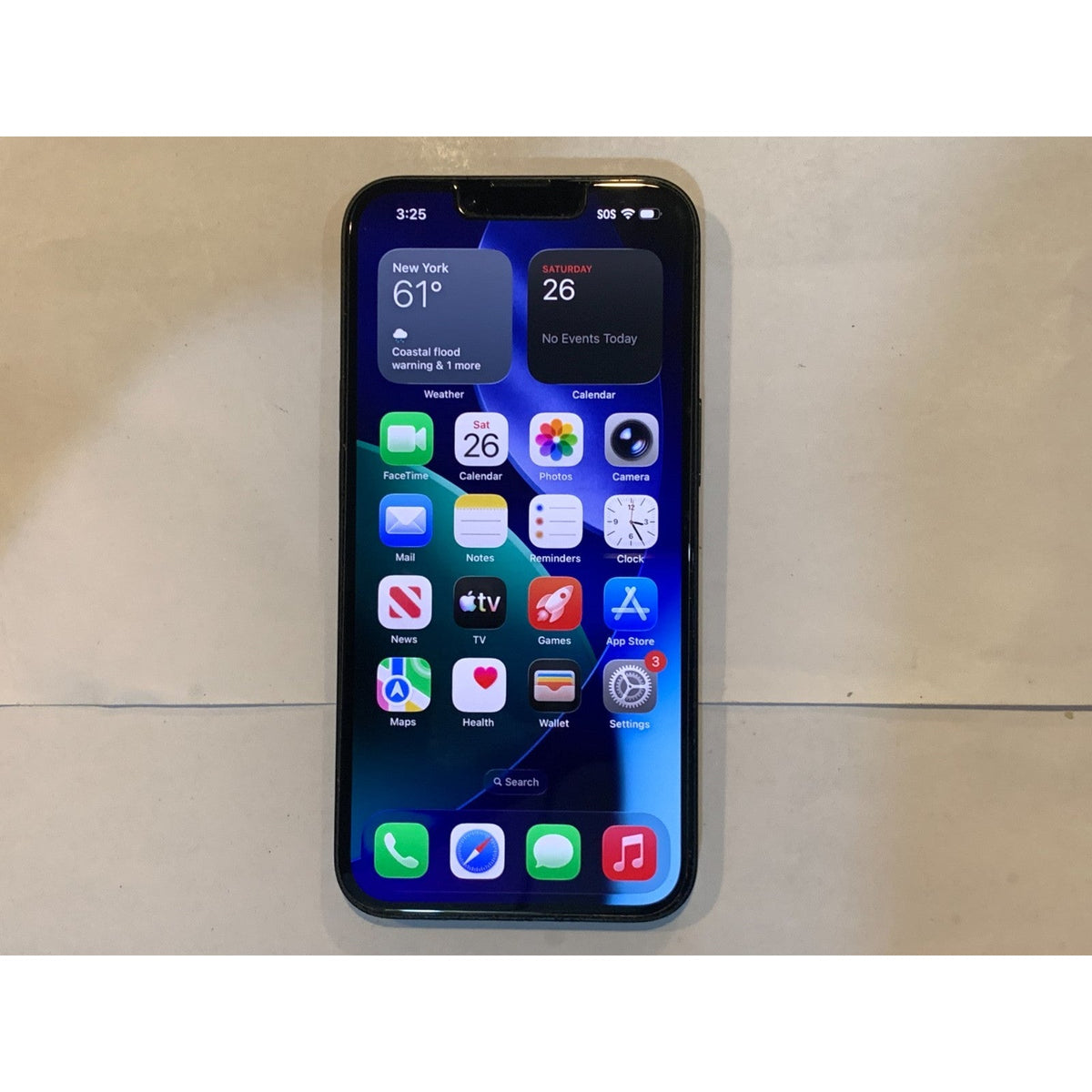 Apple iPhone 16e 128GB Black Cricket Wireless MD0D4LL/A