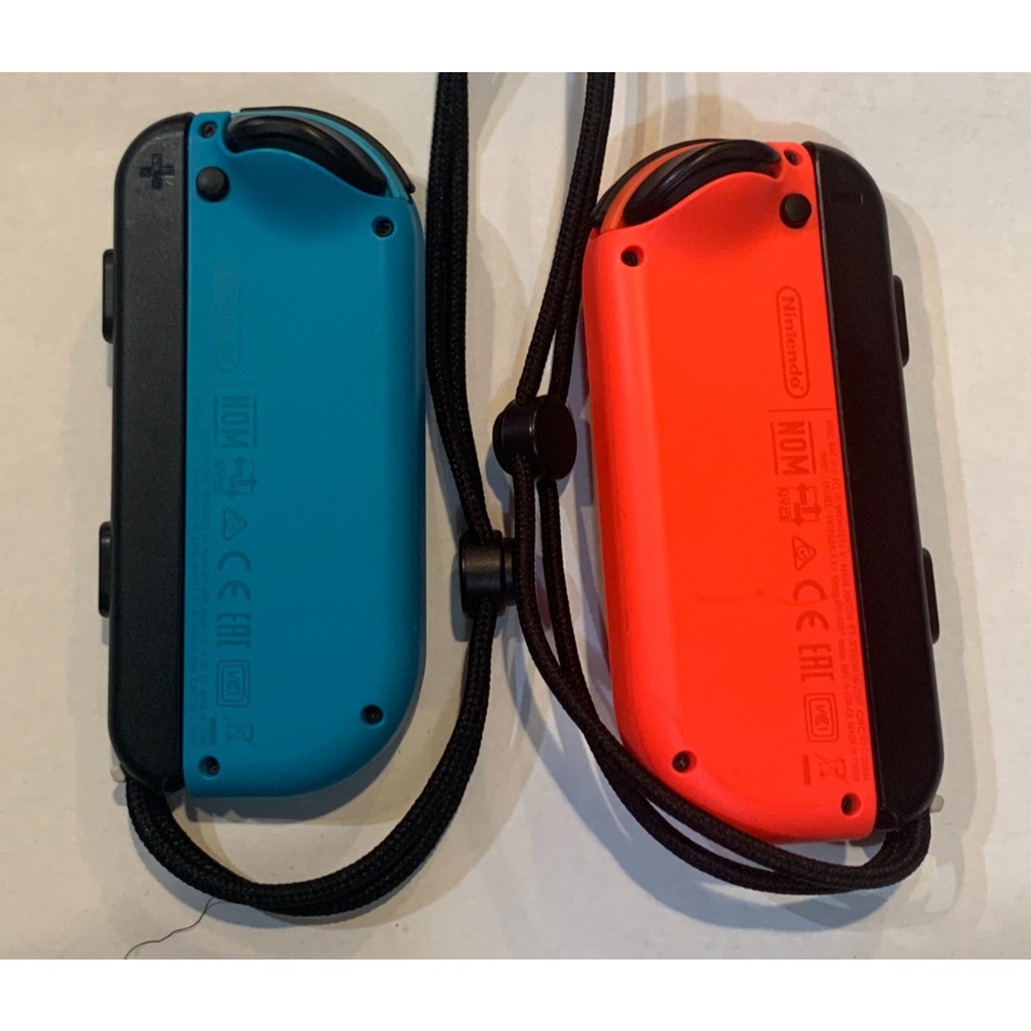 NINTENDO SWITCH JOY CON CONTROLLER PAIR NEON BLUE RED *TESTED & WORKING*