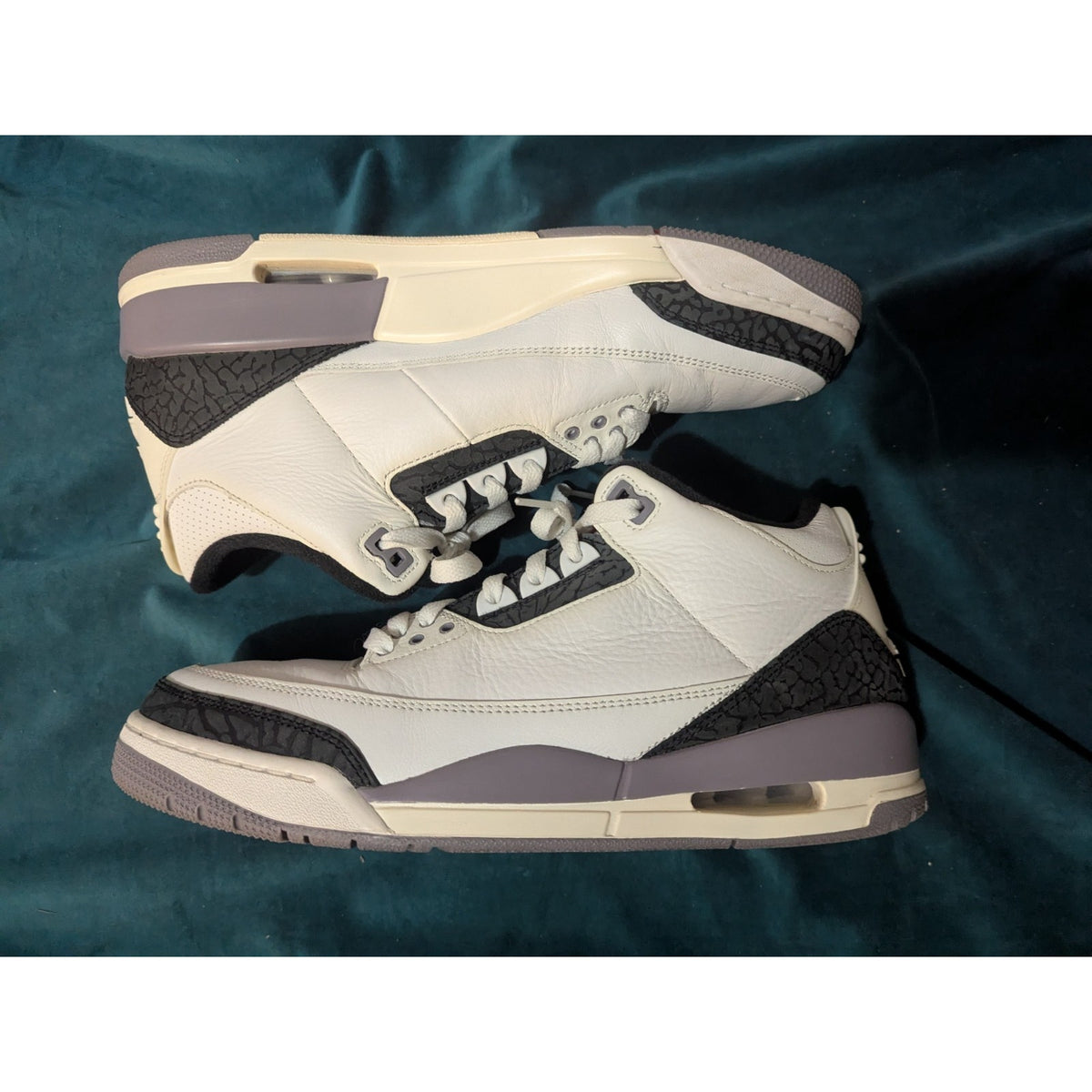Air Jordan 3 Retro Summet White Fire Red Cement Grey Size 11 CT8532-106