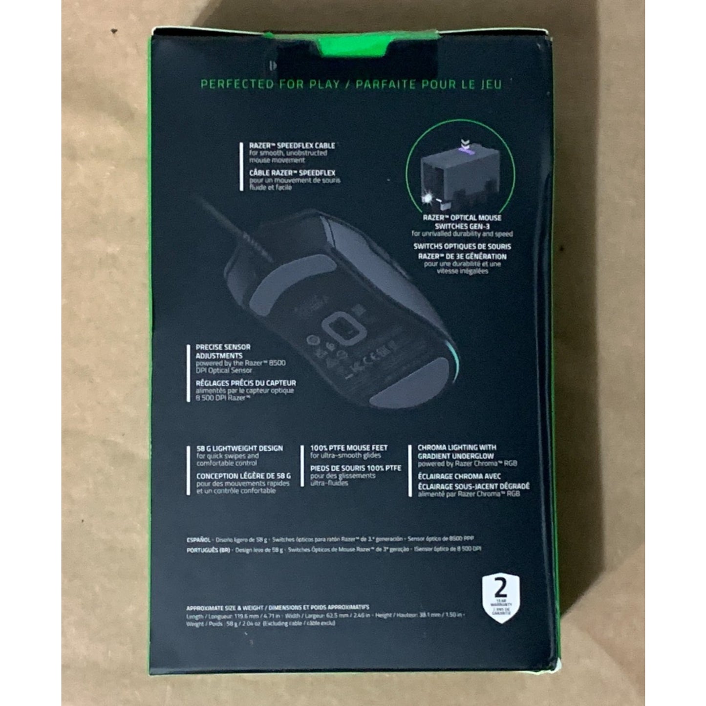 Razer Cobra Wired Customizable Gaming Mouse