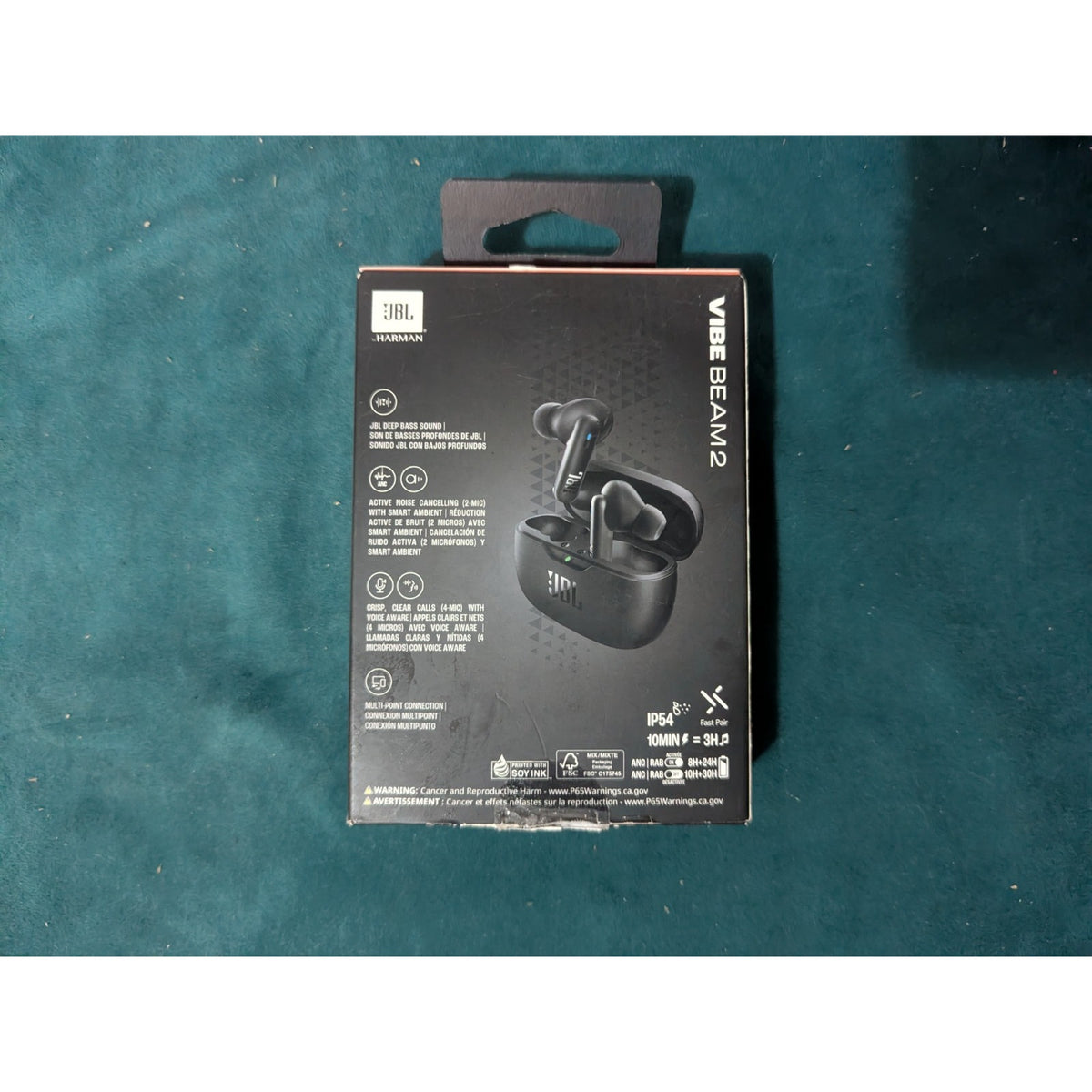 JBL Vibe Beam 2 ANC BT Headphones