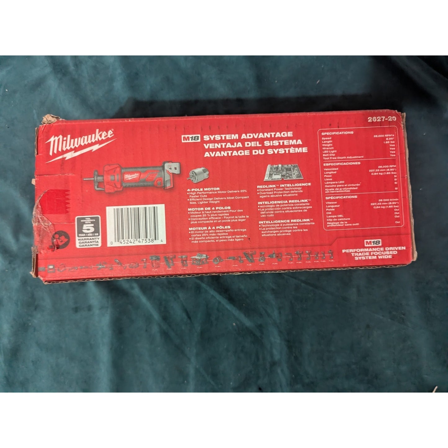 Milwaukee M18 Cut Out Tool (Tool Only) 2627-20