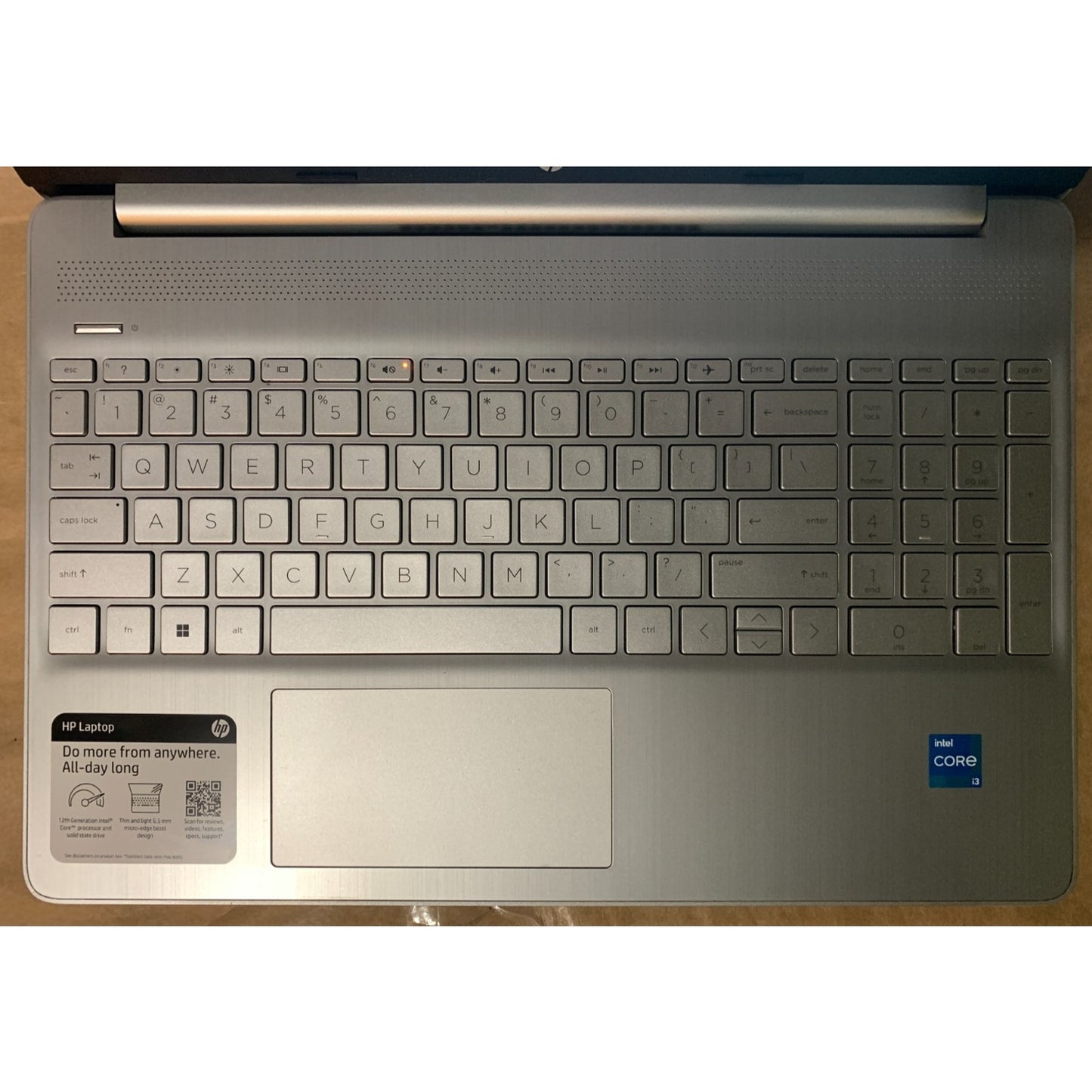 HP 15-DY5033DX Intel Core i3-1215U 1.2GHz 8GB RAM 256GB SSD 15.6" Touchscreen