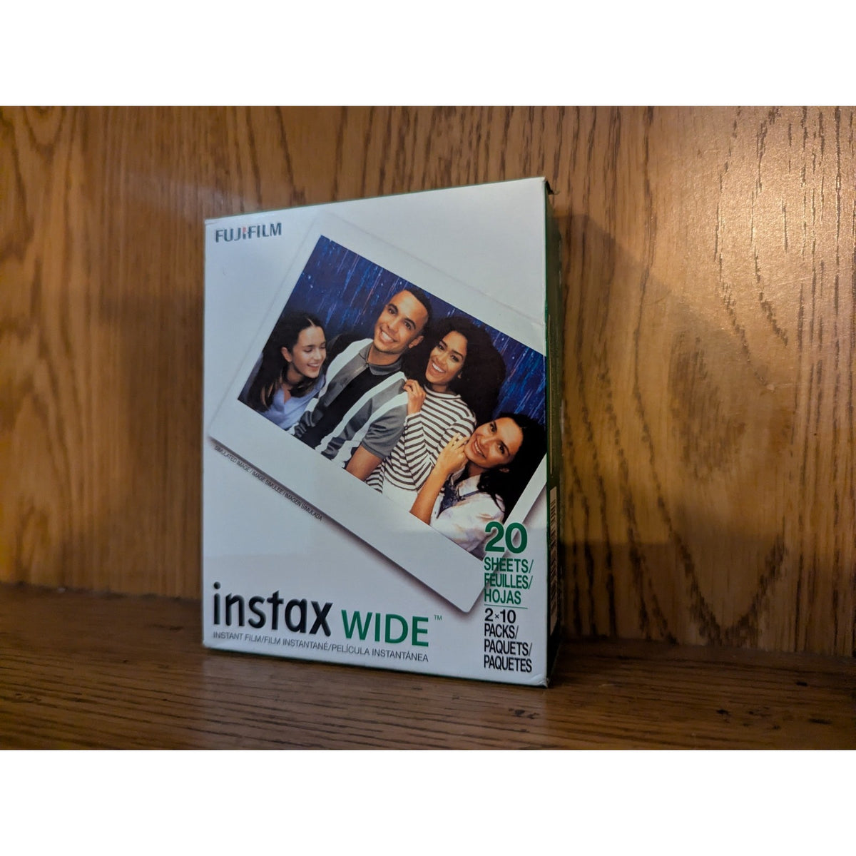 FujiFilm Instax Wide Square Film 20 Sheets