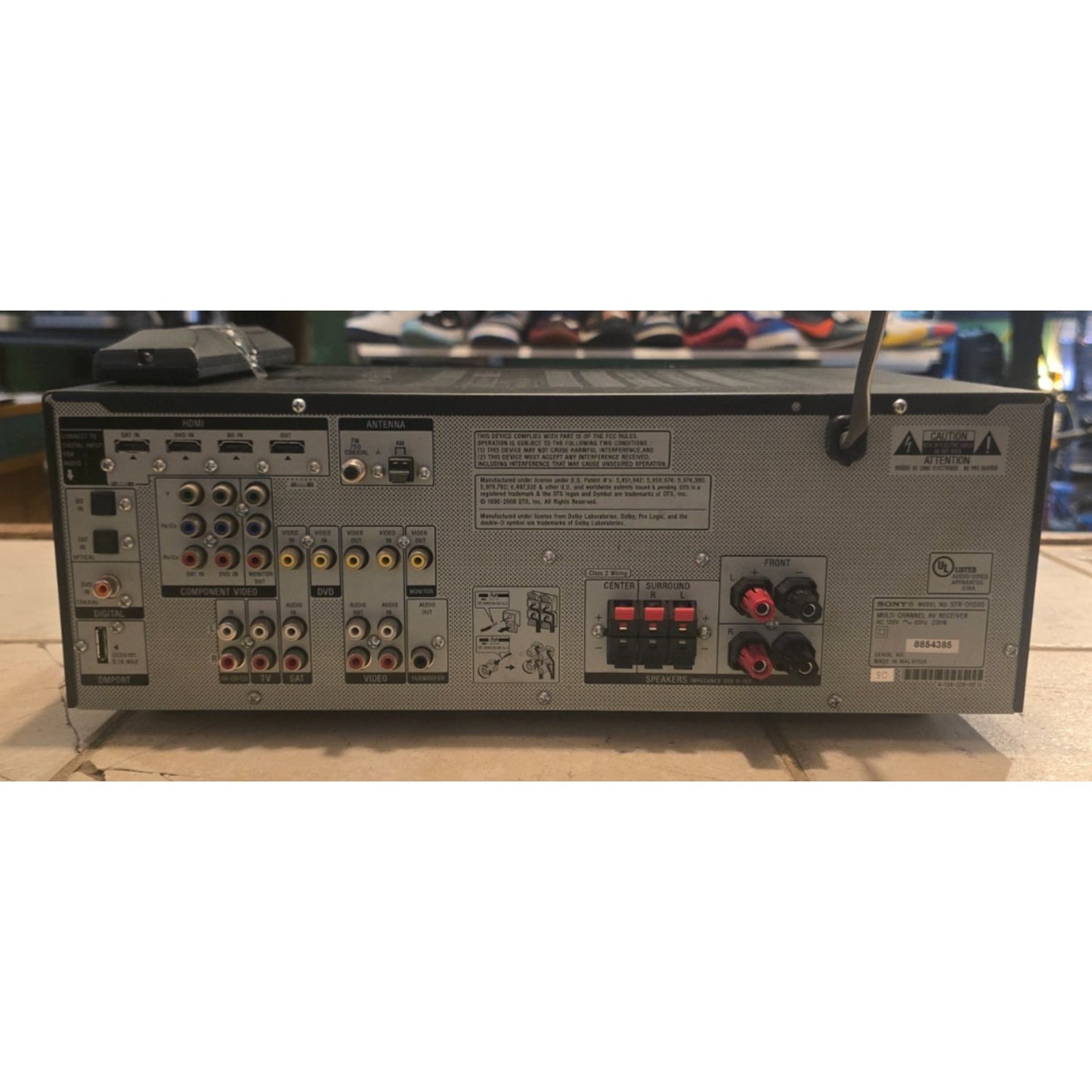 Sony STR-DH500 5.1 Channel HDMI 1080p AM/FM Home Theater A/V Receiver Tested