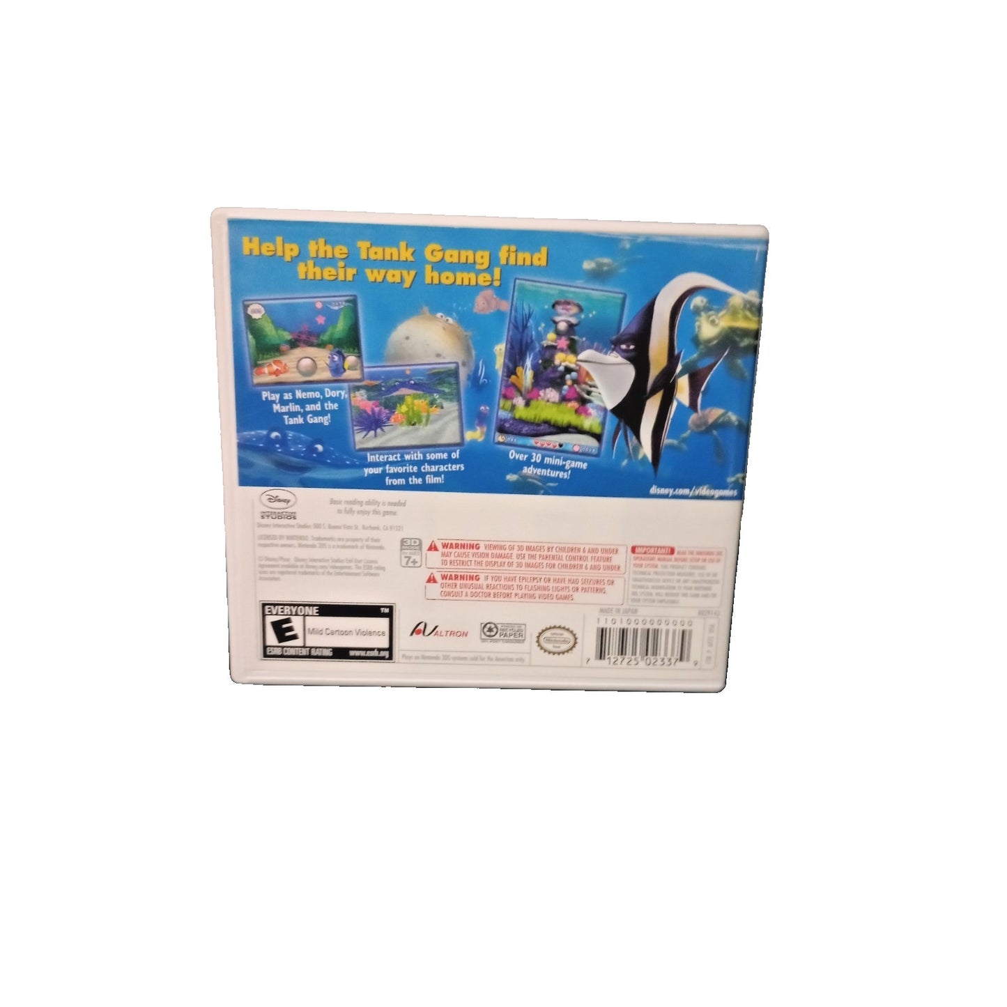 Finding Nemo: Escape to the Big Blue Special Edition - Nintendo 3DS