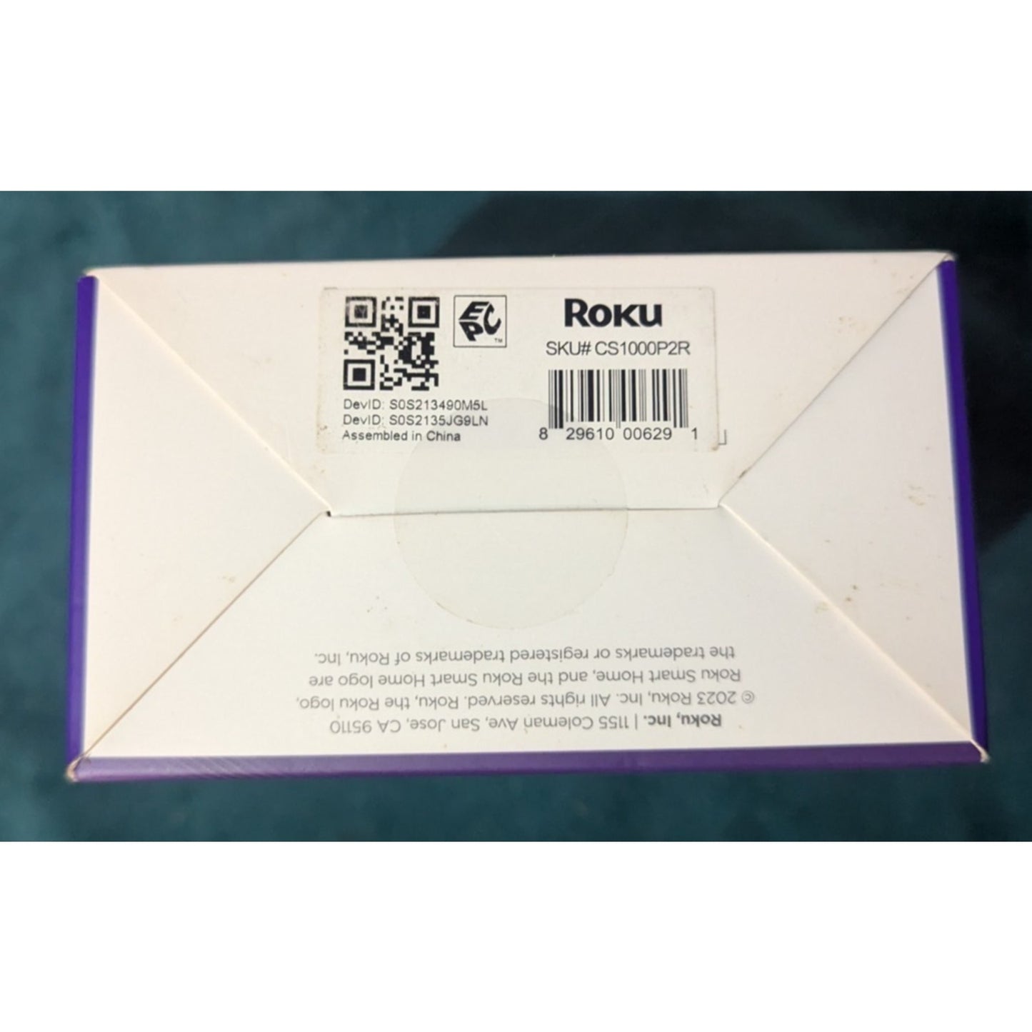 Roku Smart Home Indoor Camera SE (ONE IN Pack) Wi-Fi®-Connected - Wired Security