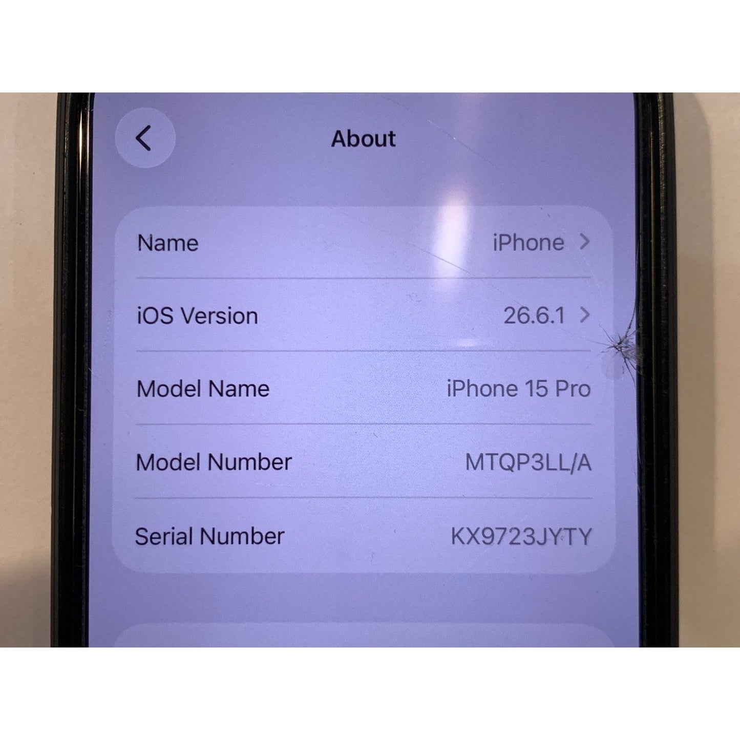 T-Mobile Apple iPhone 15 Pro 128GB Natural Titanium MTQP3LL/A