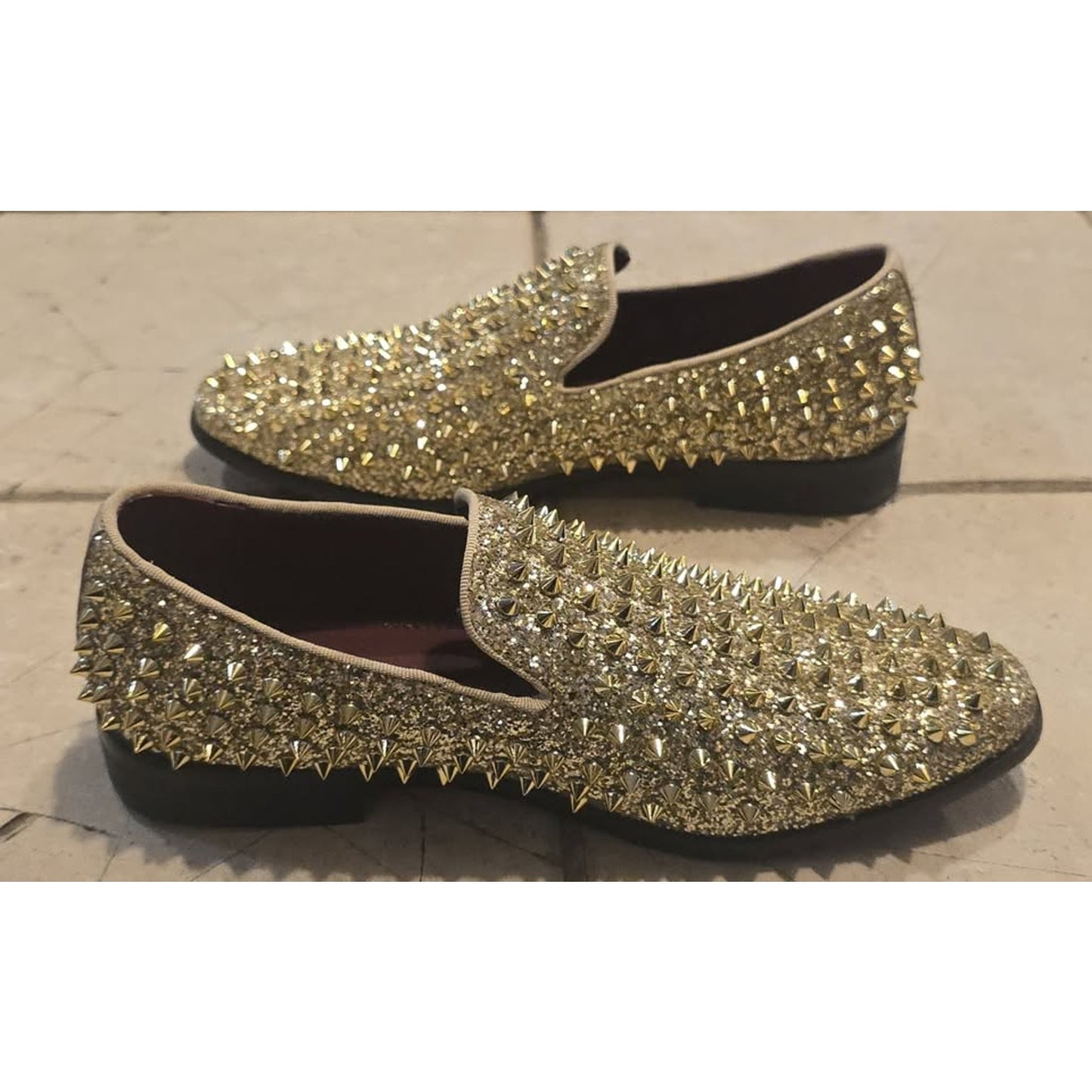 Alberto Fellini Sparko Spiked Dress Shoes / 8.5M /