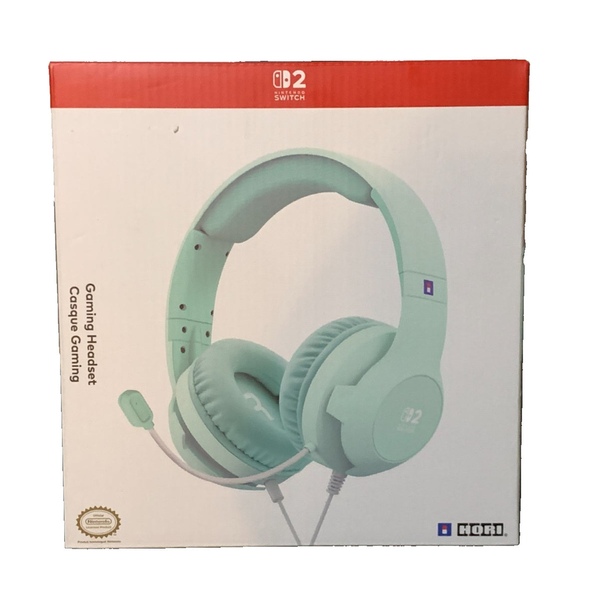 Hori Gaming Headset for Nintendo Switch 2 - Cozy Green