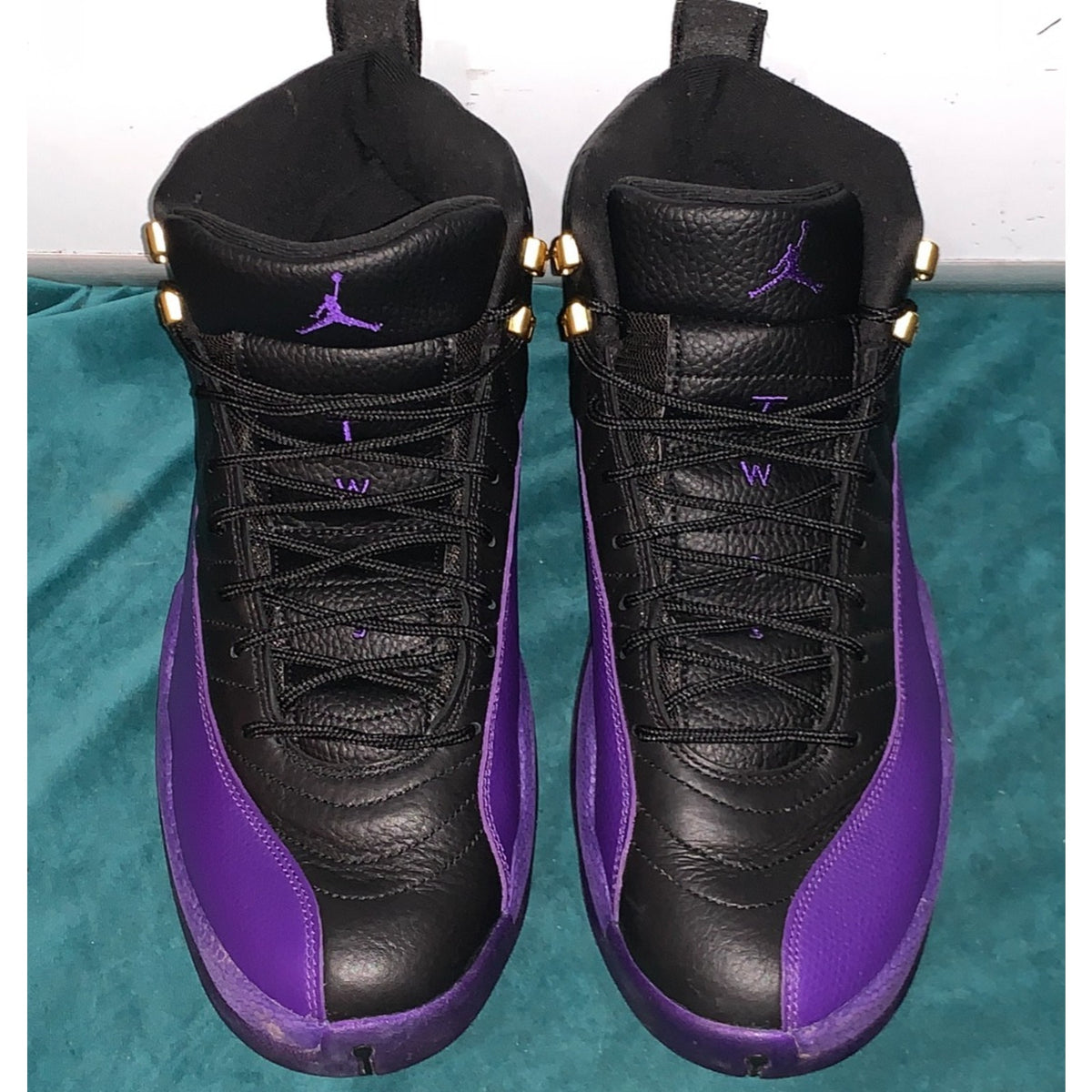 Air Jordan 12 Retro Men’s Size 12 Black/Field Purple Noir/Violet CT80113-057