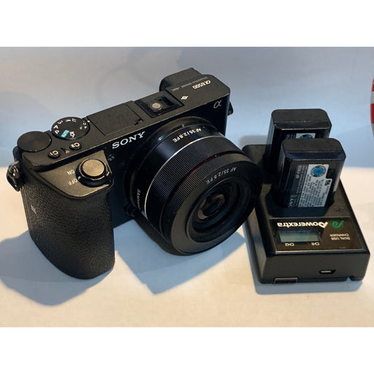 Sony Alpha A6500 Mirrorless Digital Camera 24.2MP Black With AF 35/2.8 FE Lens