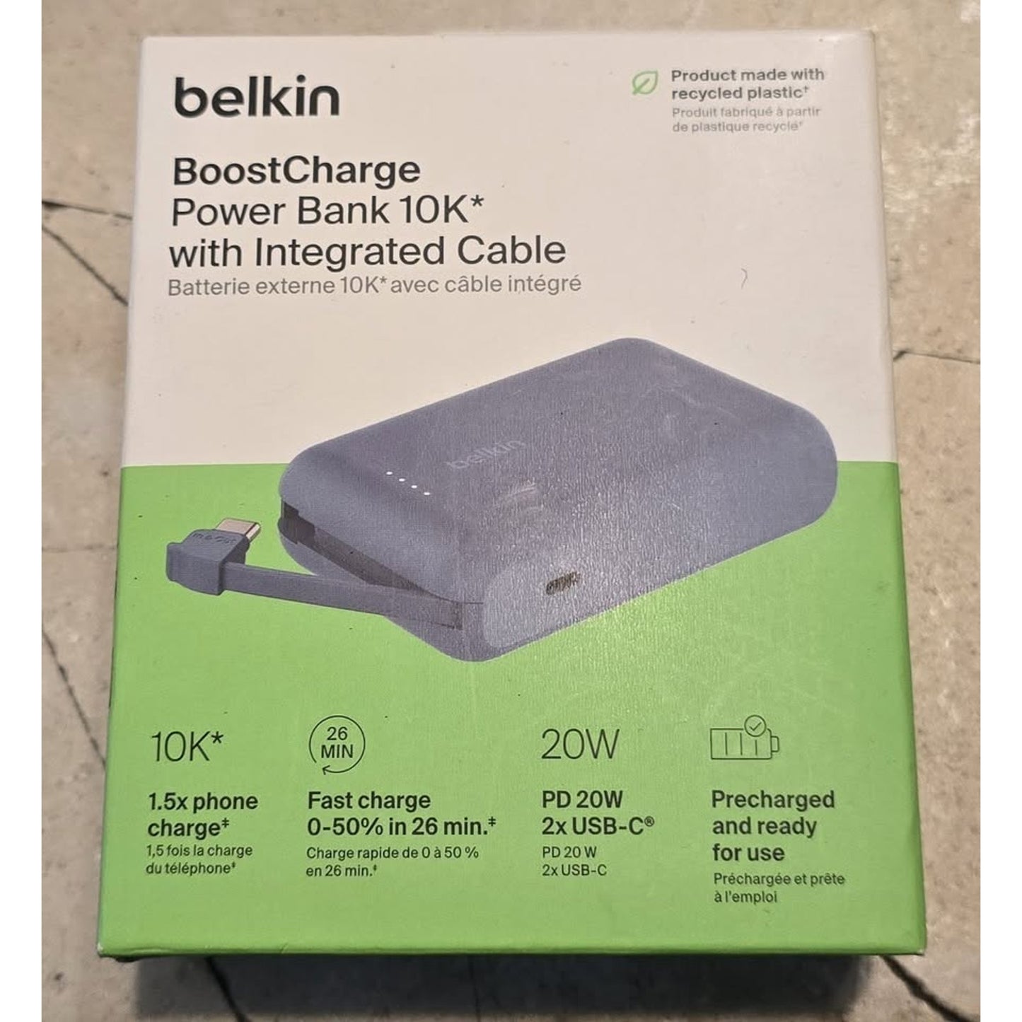 Belkin Boost Charge 10K Battery Pack